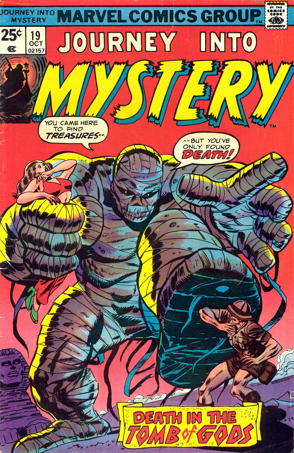 Read online Journey Into Mystery (1972) comic -  Issue #19 - 1