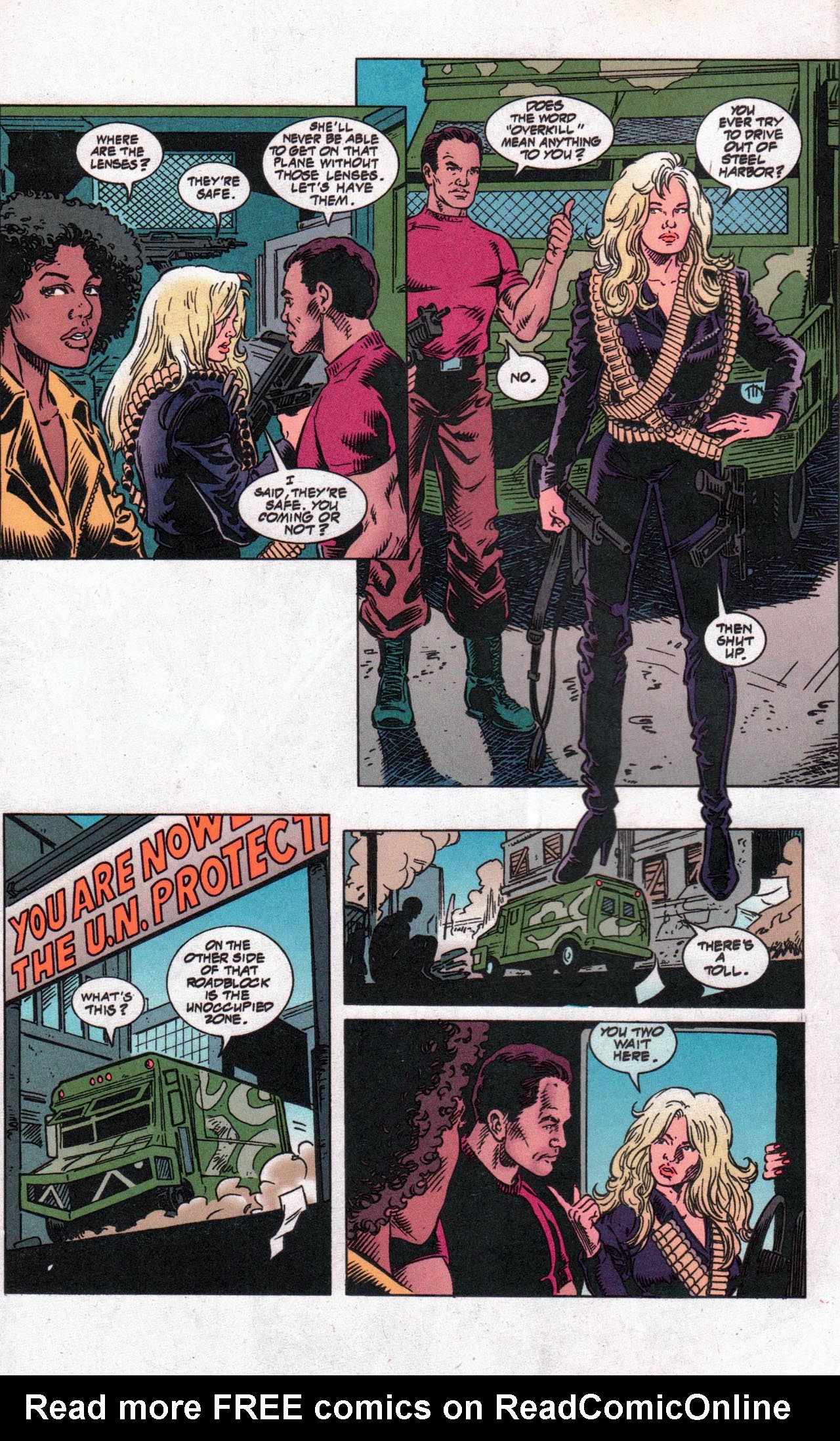 Read online Barb Wire Movie Special comic -  Issue # Full - 34
