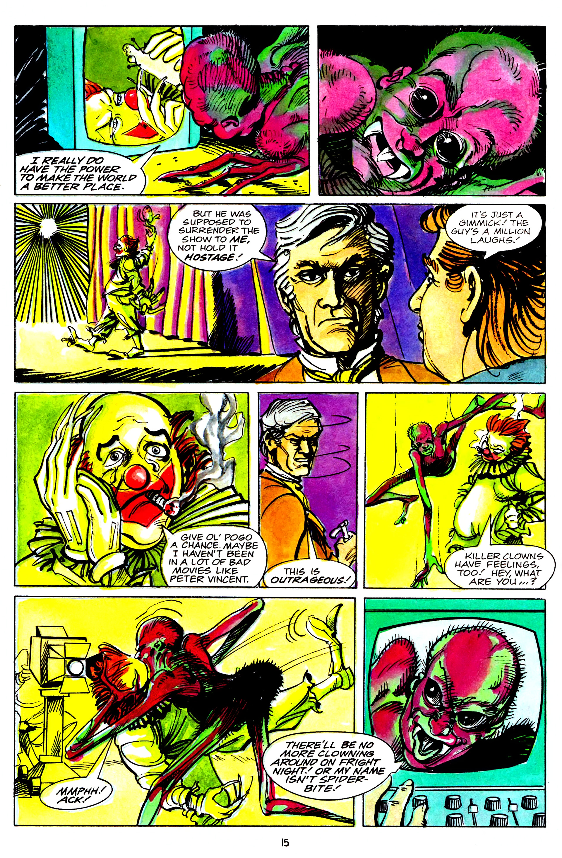 Read online Fright Night (1988) comic -  Issue #5 - 17