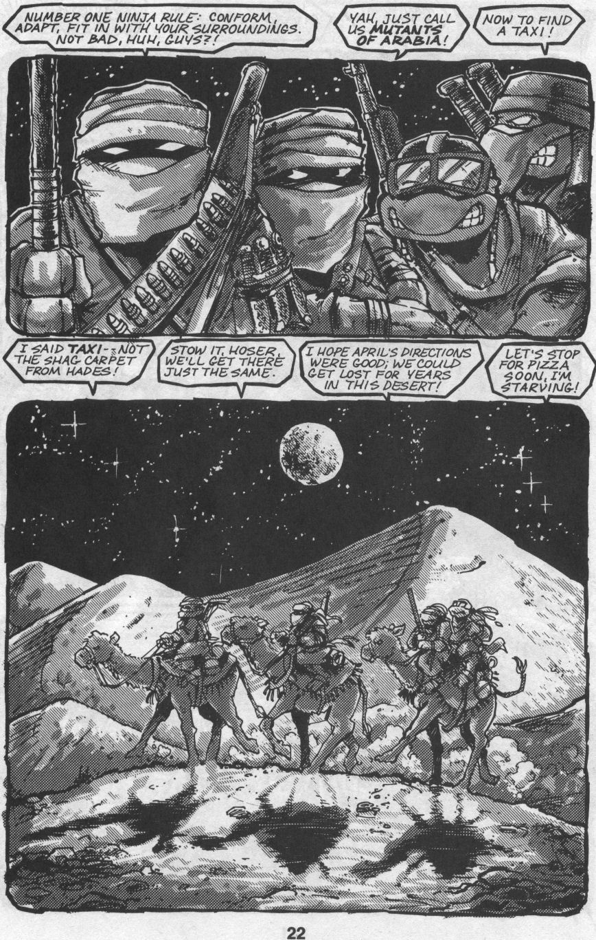 Read online Teenage Mutant Ninja Turtles (1984) comic -  Issue #32 - 22