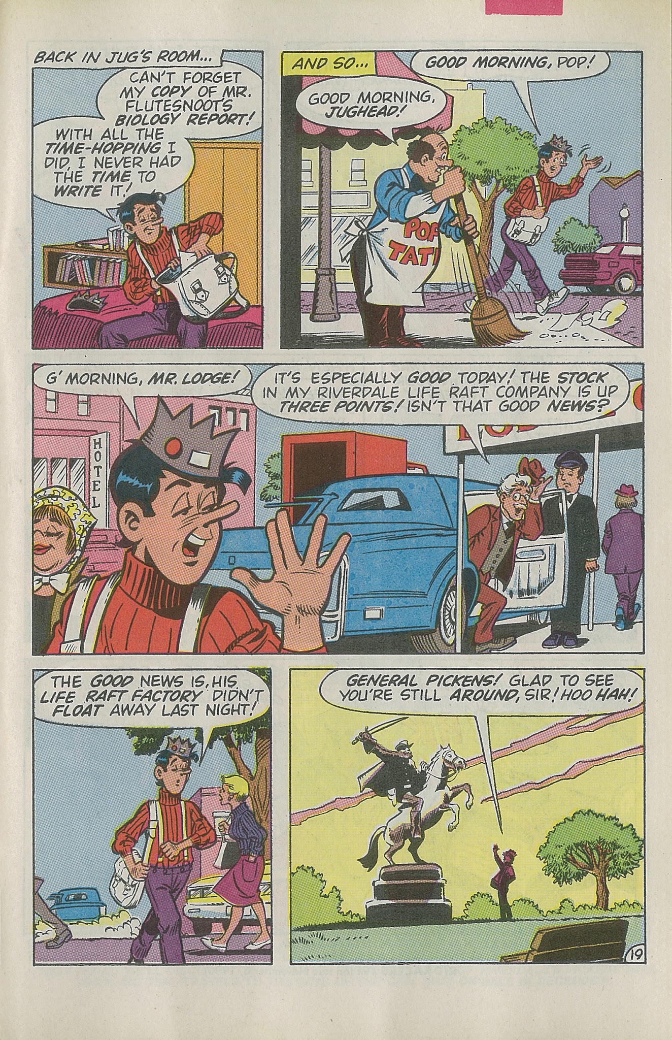 Read online Jughead's Time Police comic -  Issue #4 - 31