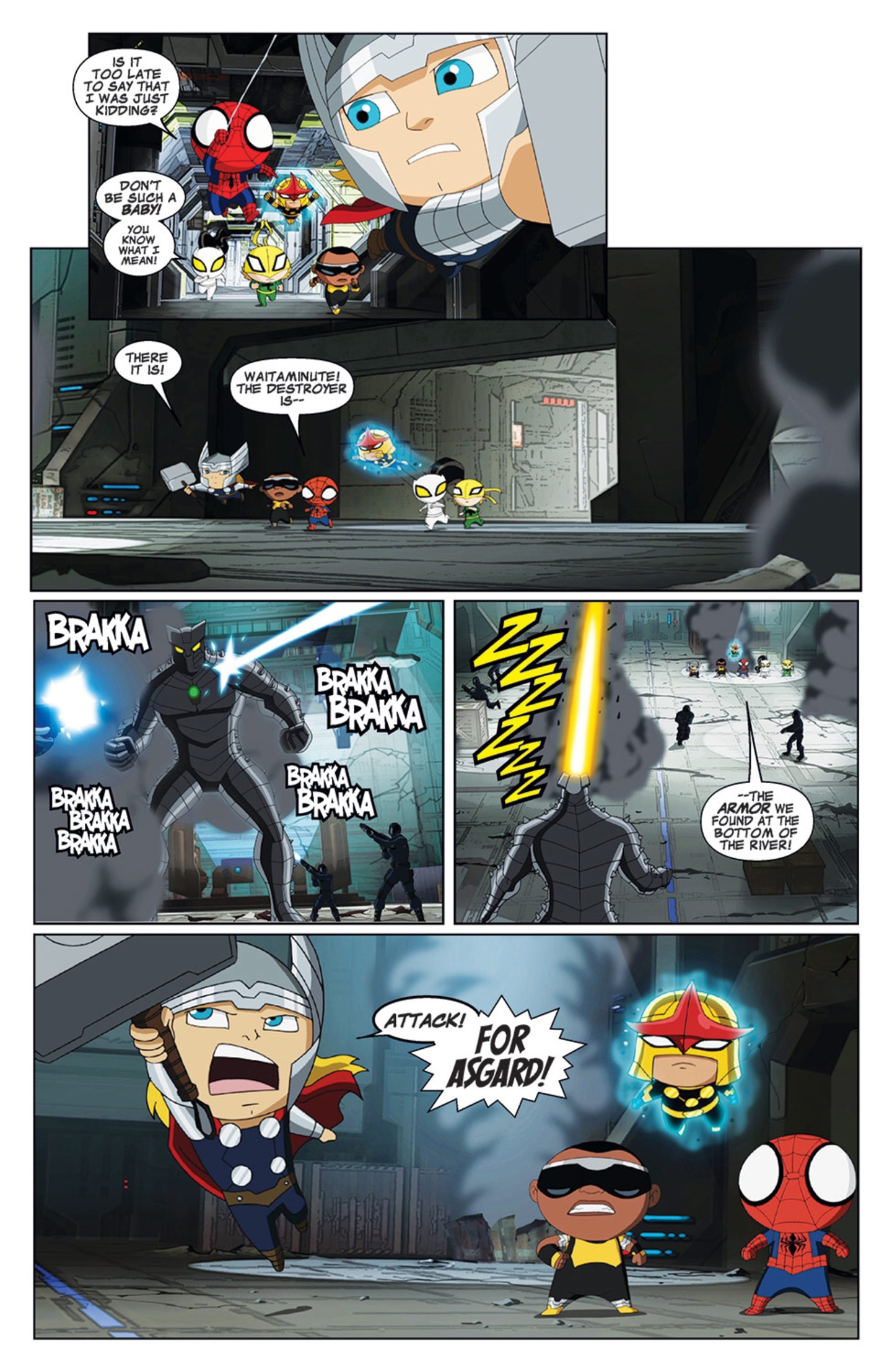 Read online Marvel Universe Ultimate Spider-Man: Web Warriors comic -  Issue #4 - 7