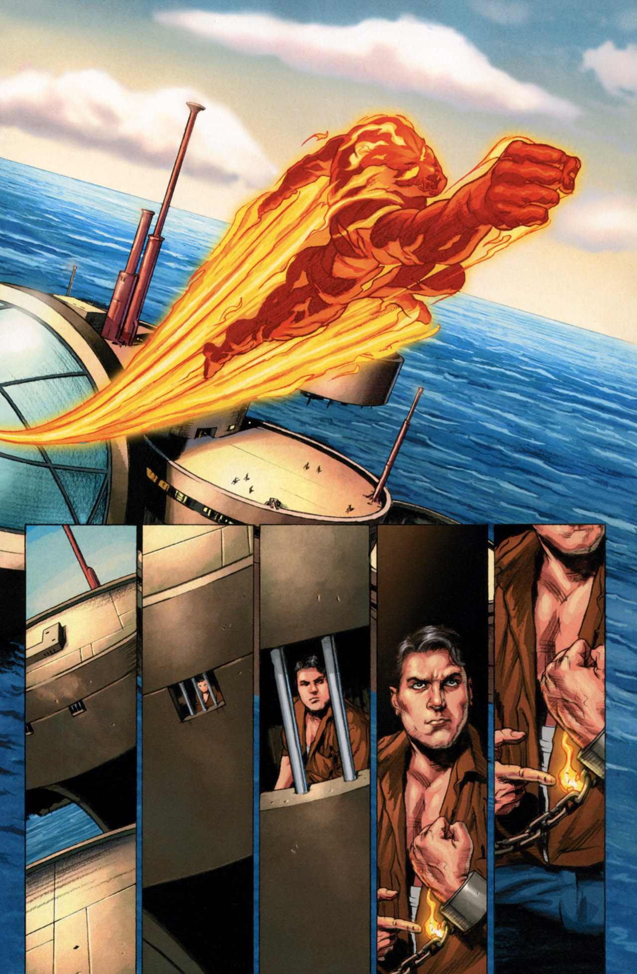 Read online The Torch comic -  Issue #3 - 4