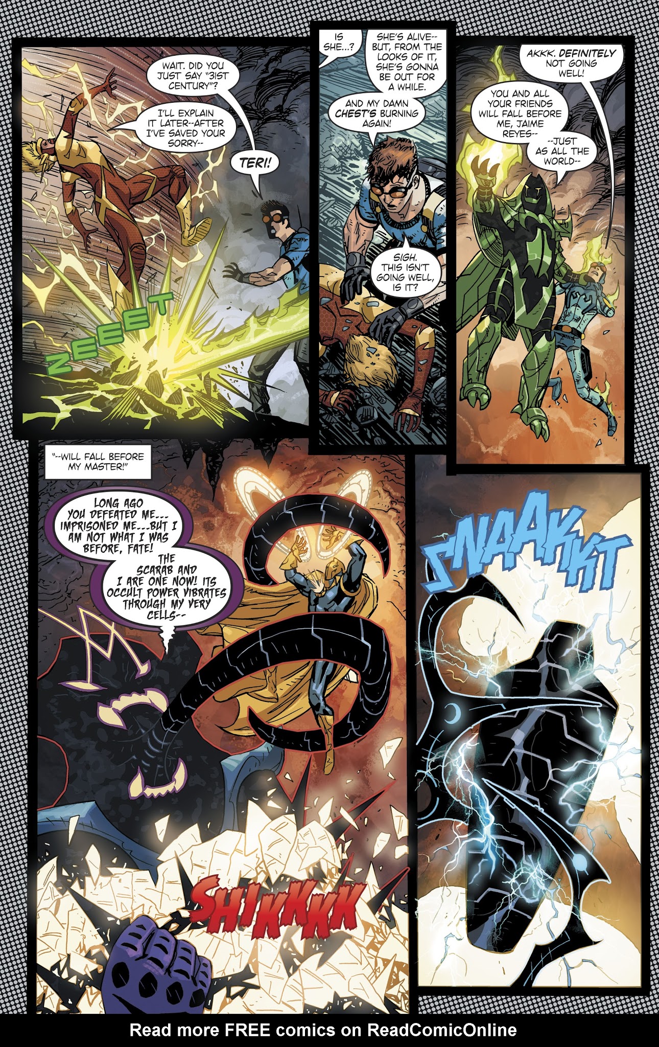 Read online Blue Beetle (2016) comic -  Issue #10 - 14