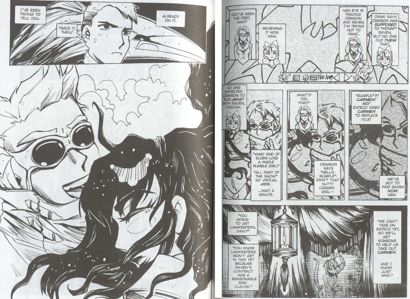 Read online Rumble Girls: Silky Warrior Tansie comic -  Issue #5 - 9