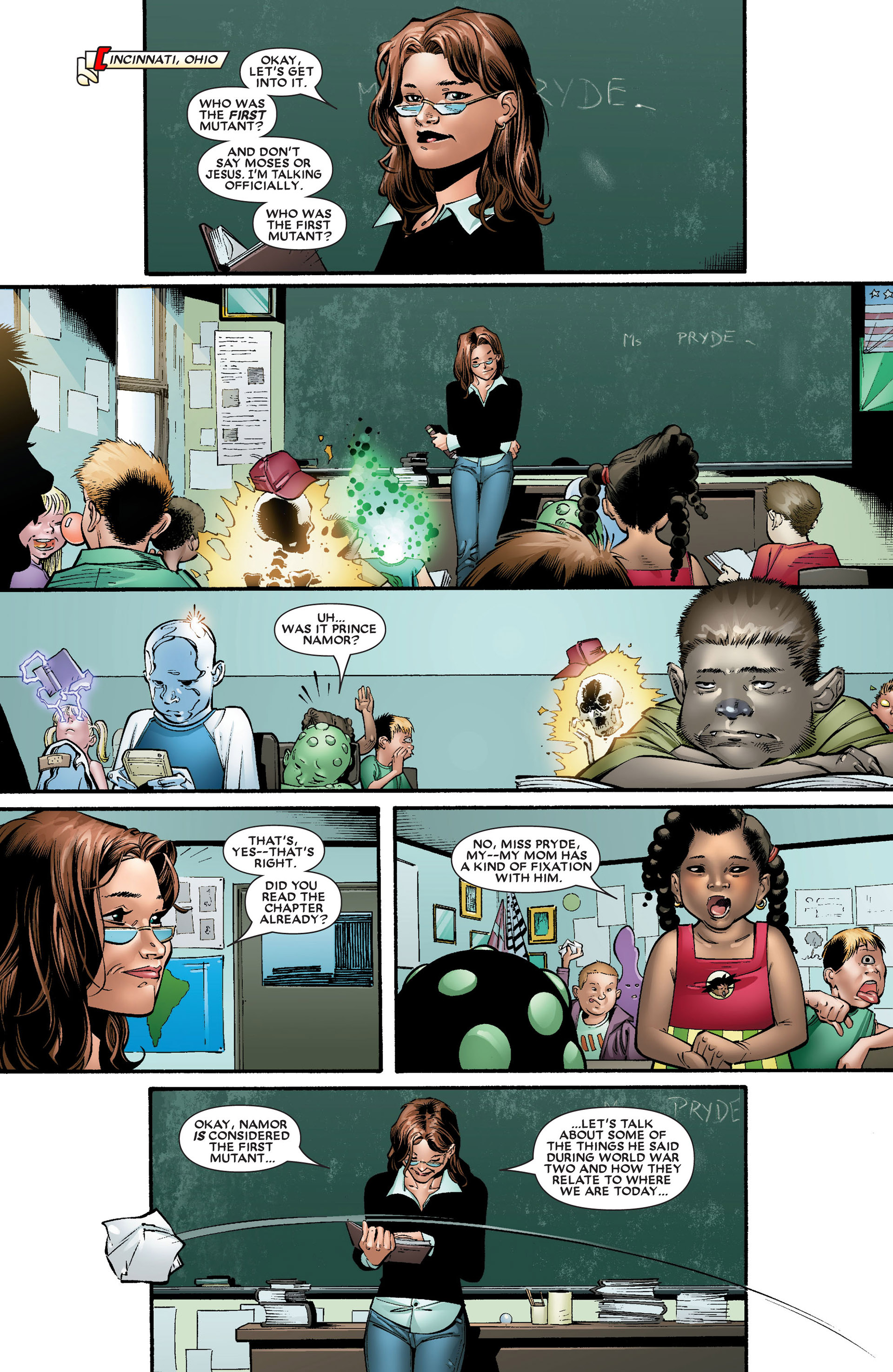 Read online House of M (2005) comic -  Issue #2 - 9