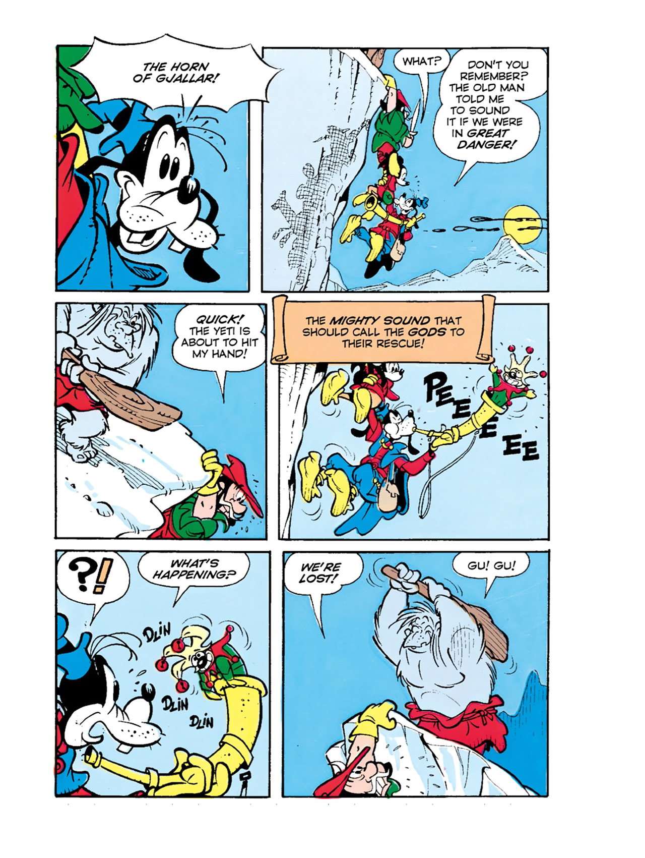 Read online Mickey Mouse in the Sword of Ice comic -  Issue #3 - 11