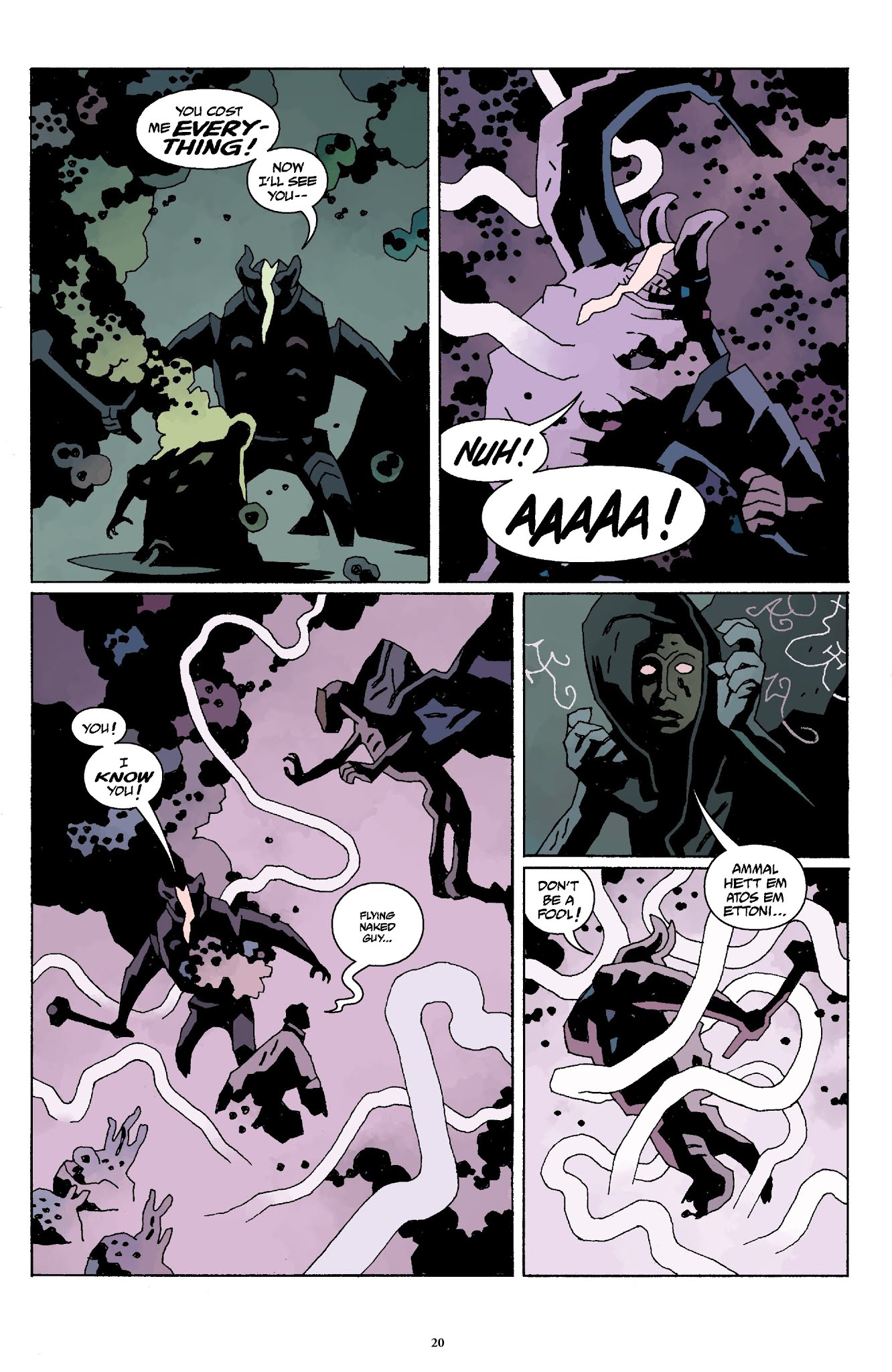 Read online Hellboy Omnibus comic -  Issue # TPB 4 (Part 1) - 21