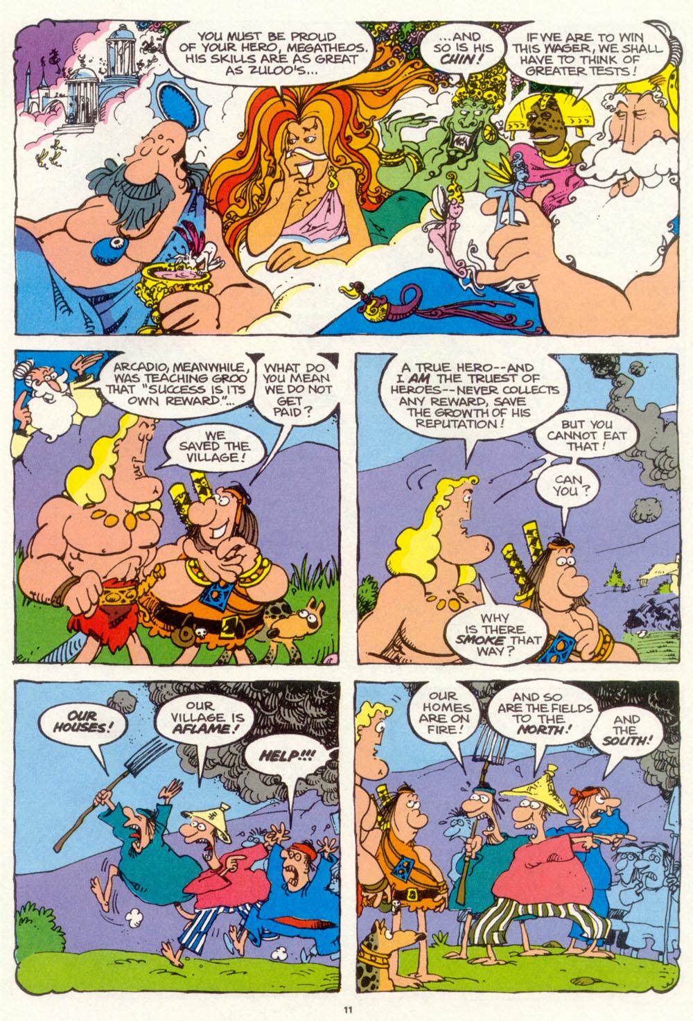 Read online Sergio Aragonés Groo the Wanderer comic -  Issue #97 - 12