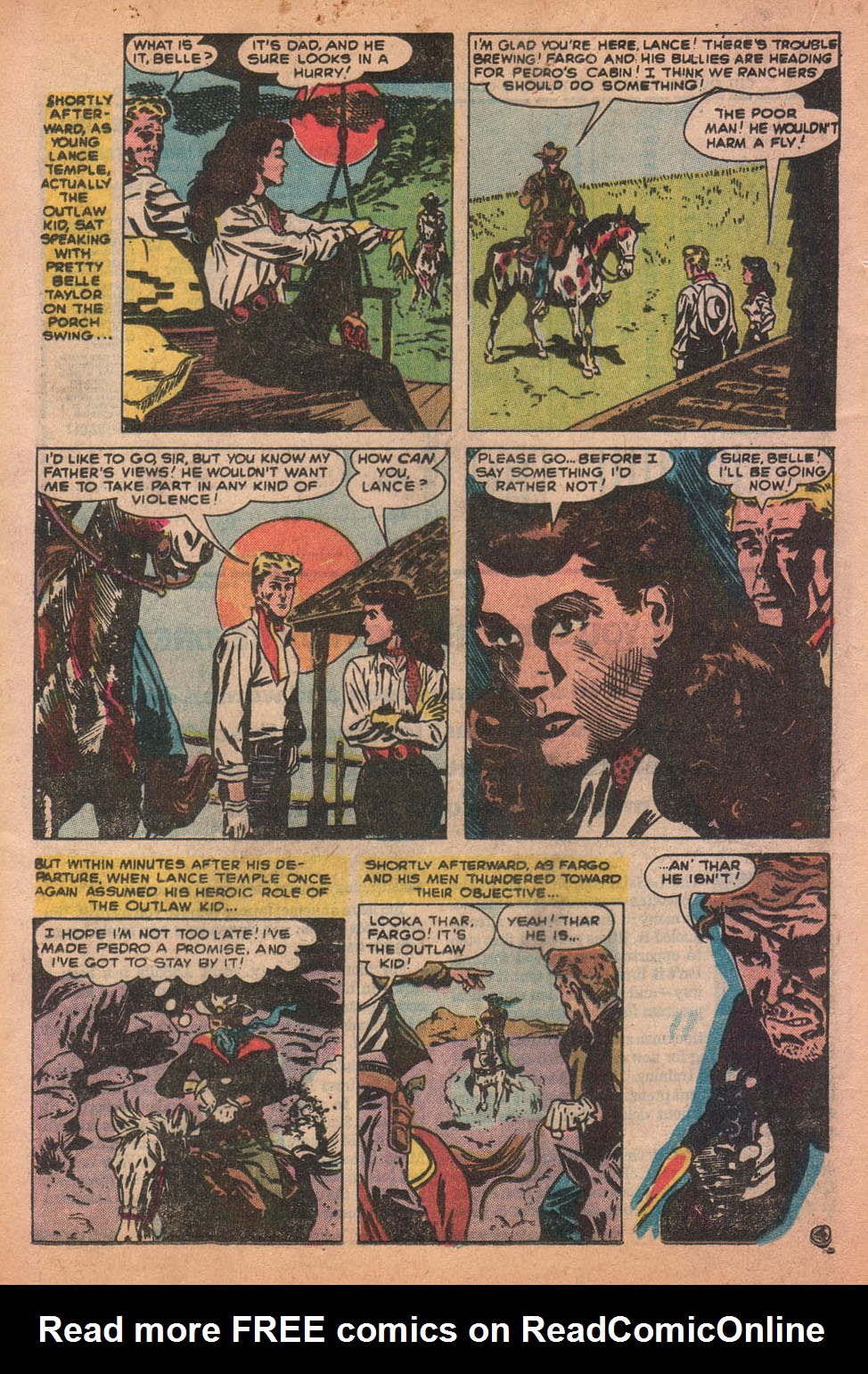 Read online The Outlaw Kid (1970) comic -  Issue #18 - 16