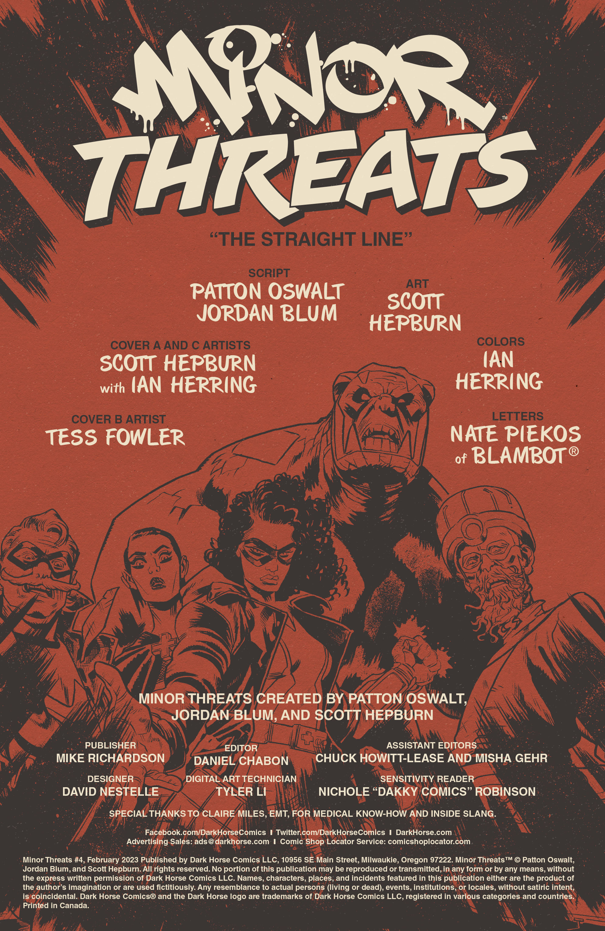 Read online Minor Threats comic -  Issue #4 - 2