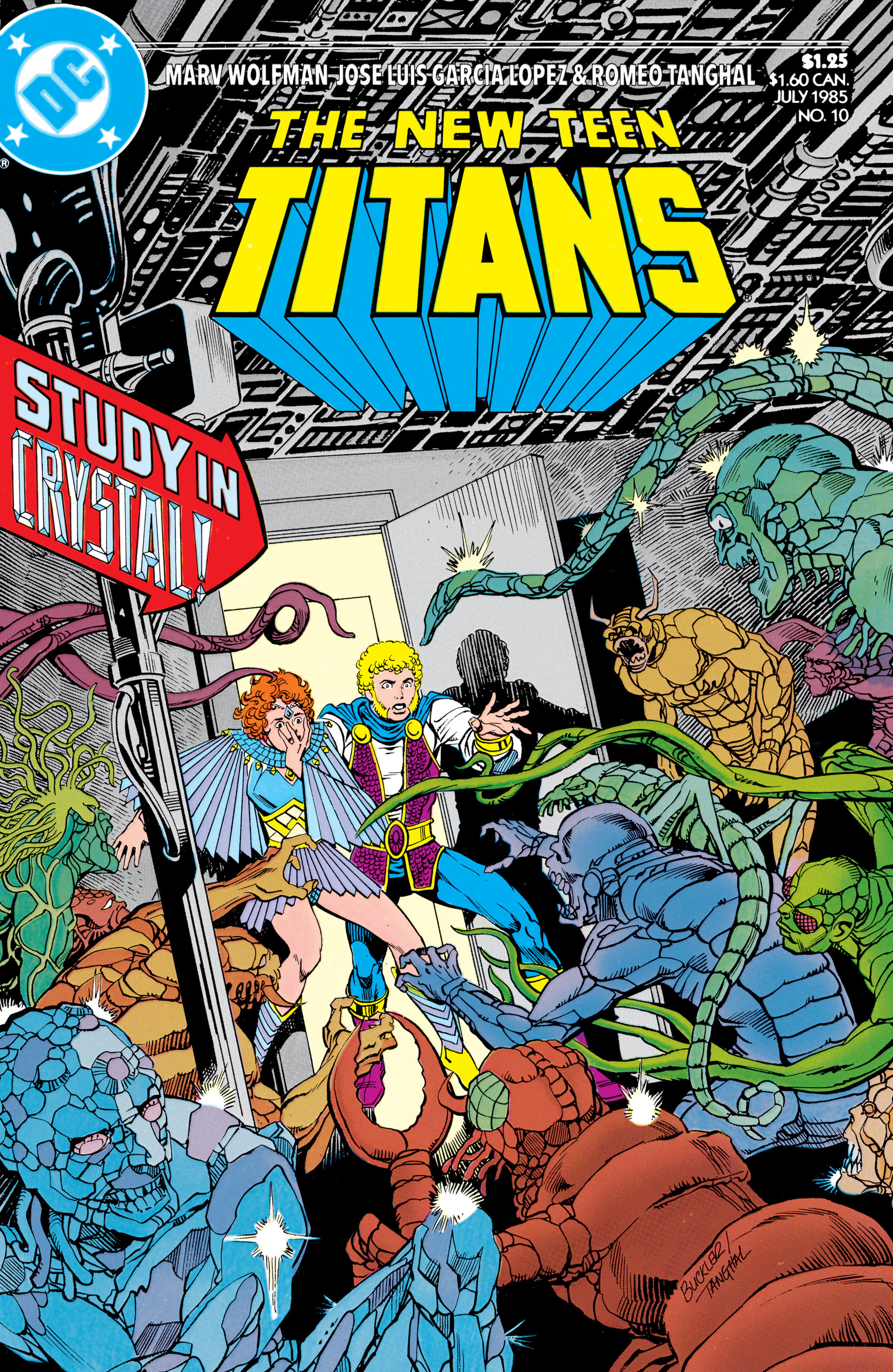 Read online The New Teen Titans (1984) comic -  Issue #10 - 1