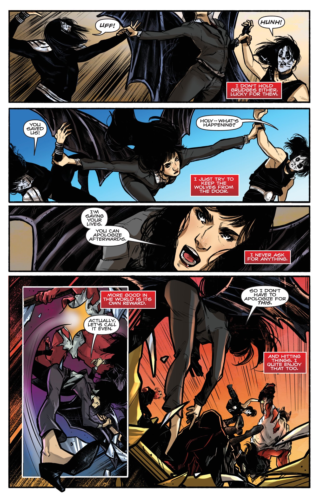 Read online Kiss/Vampirella comic -  Issue #4 - 10