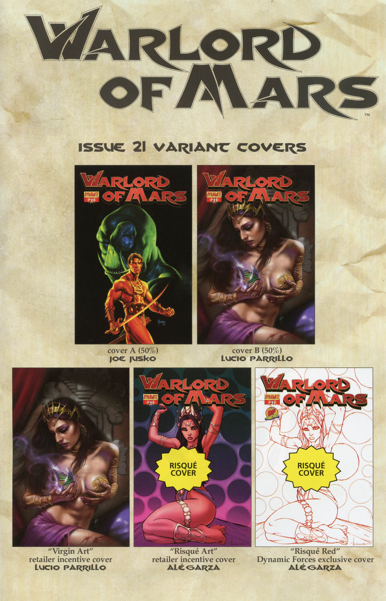 Read online Warlord of Mars comic -  Issue #21 - 34