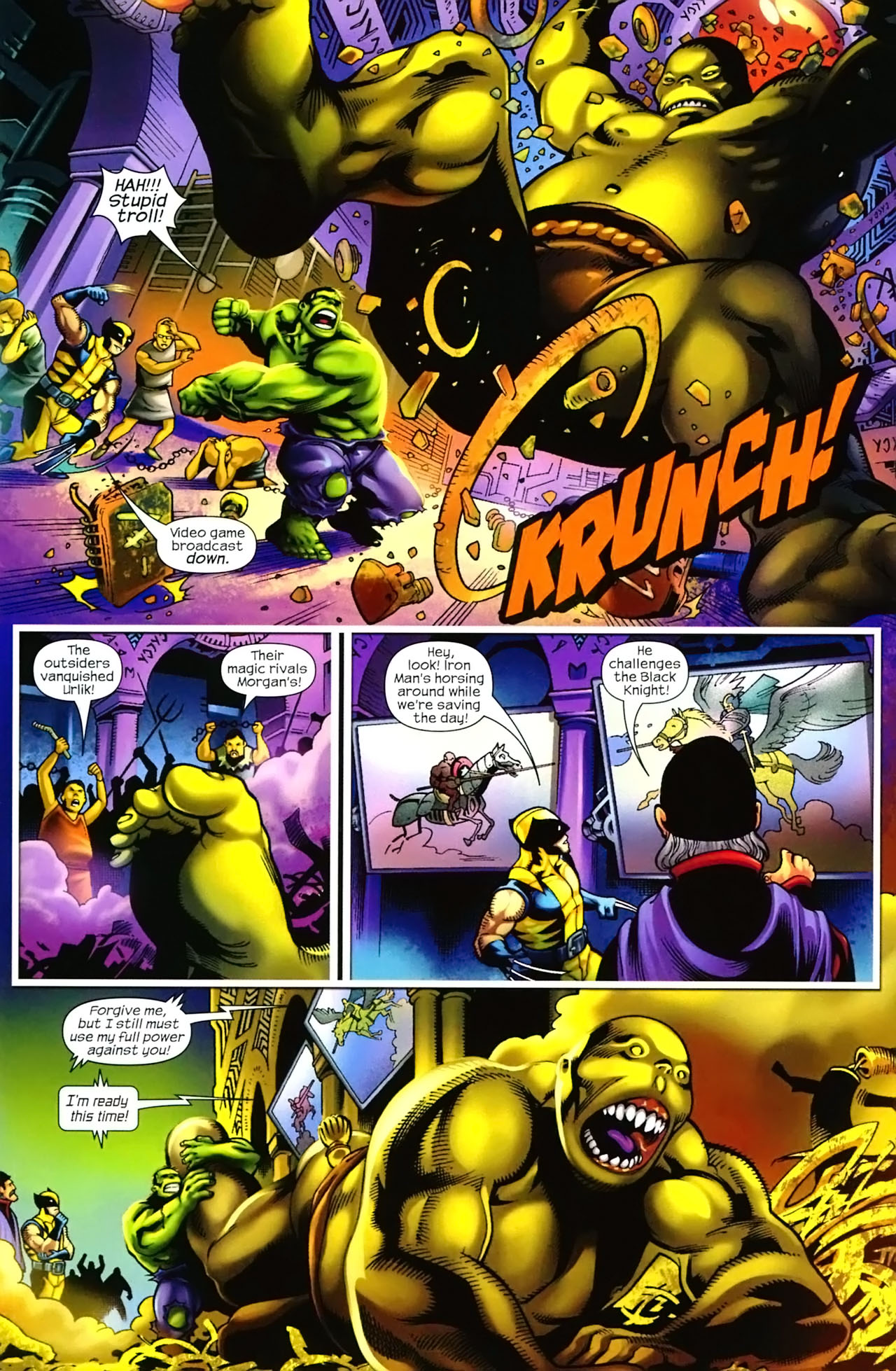 Read online Marvel Adventures The Avengers comic -  Issue #10 - 19