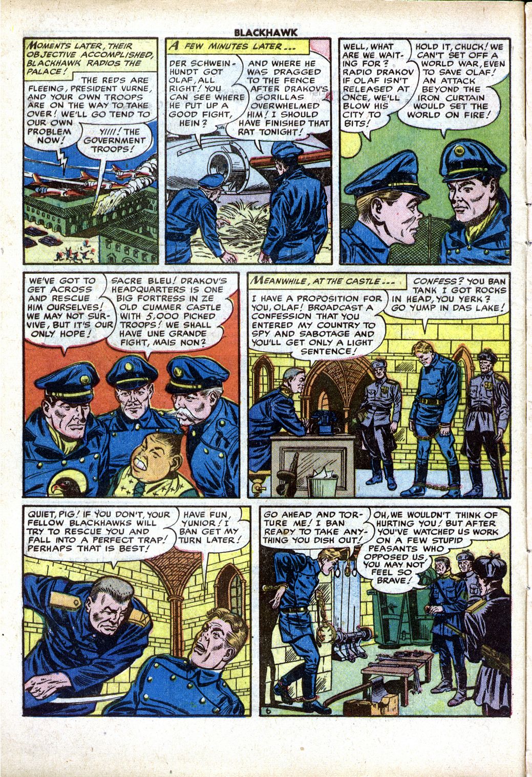 Read online Blackhawk (1957) comic -  Issue #65 - 8