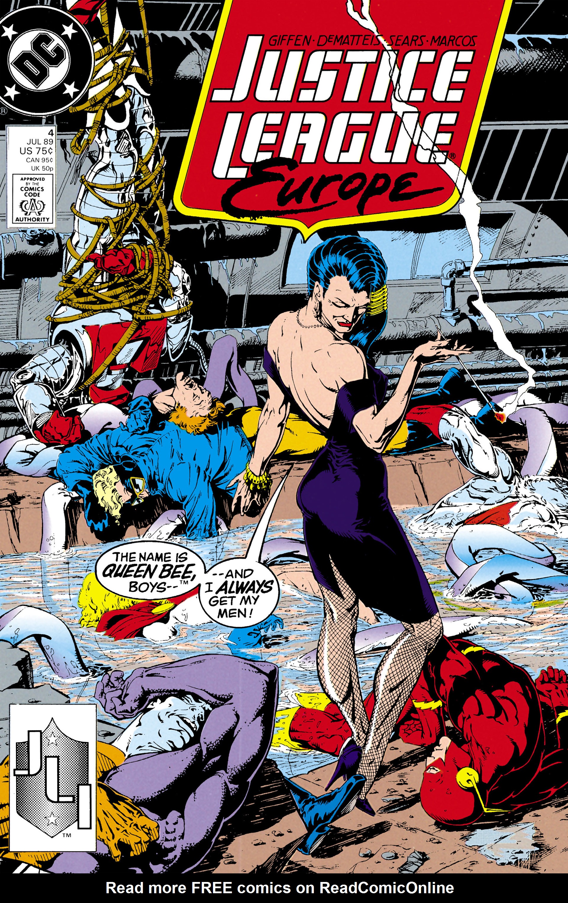 Read online Justice League Europe comic -  Issue #4 - 1