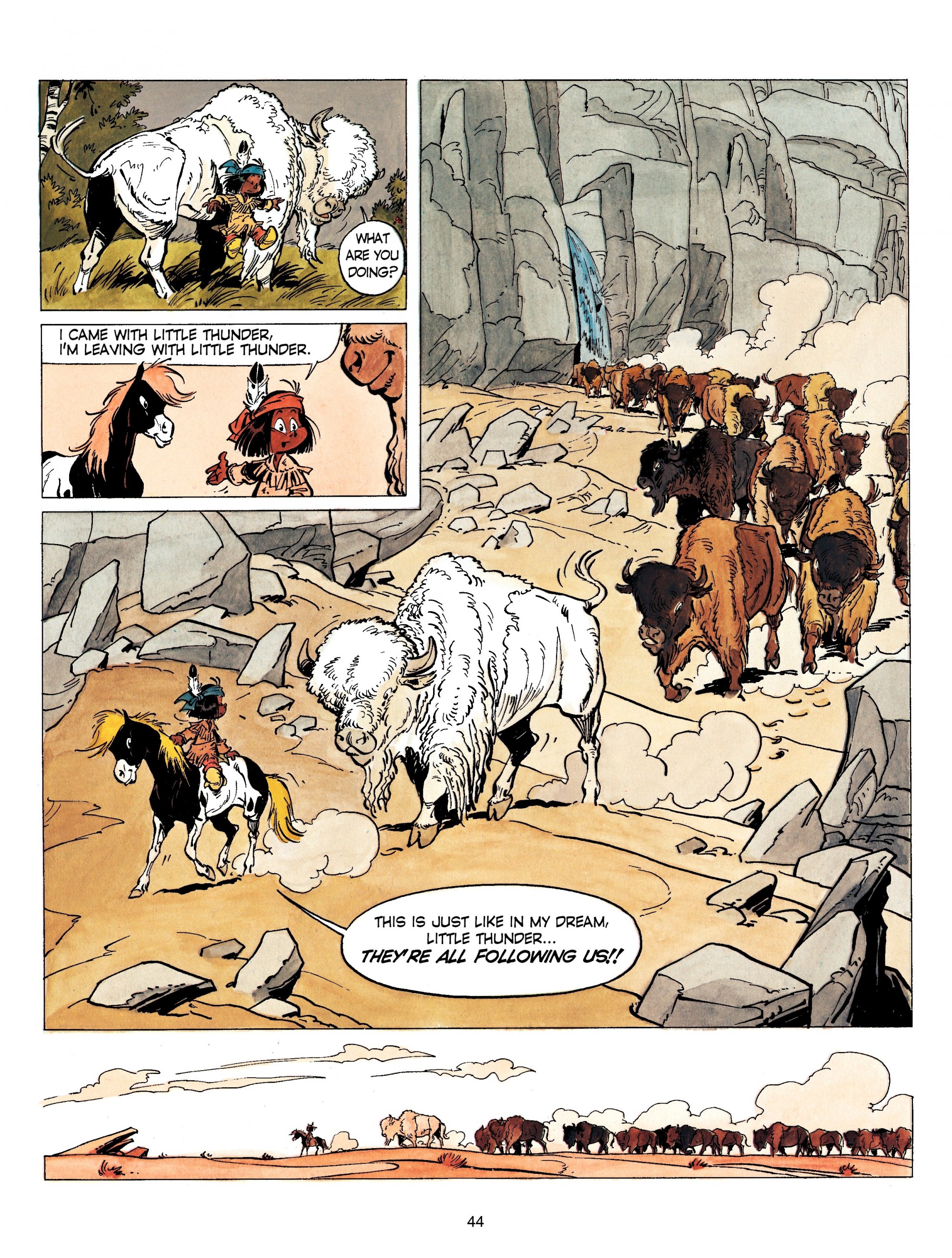 Read online Yakari comic -  Issue #2 - 44