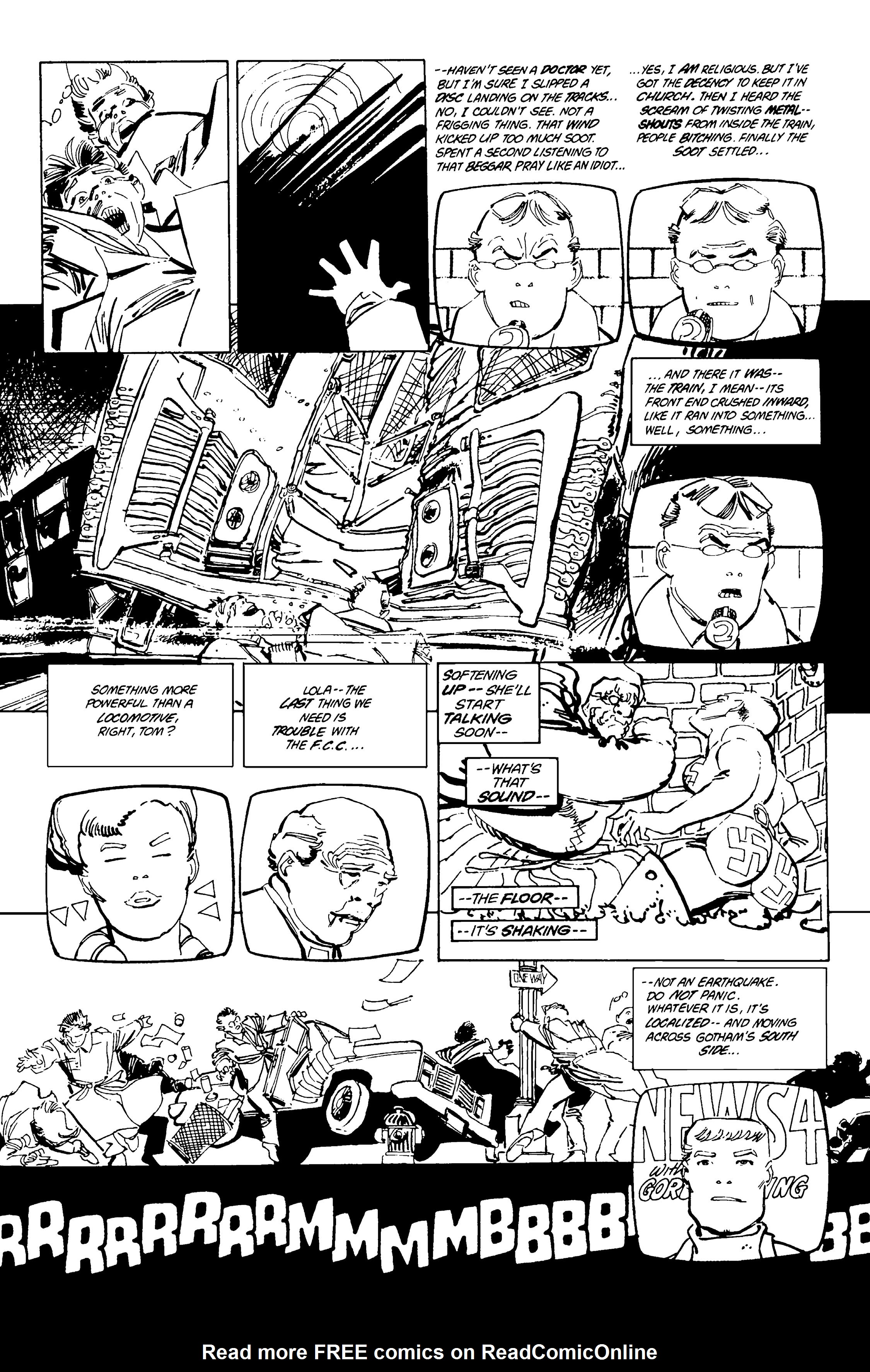 Read online Batman Noir: The Dark Knight Returns comic -  Issue # TPB (Part 2) - 10