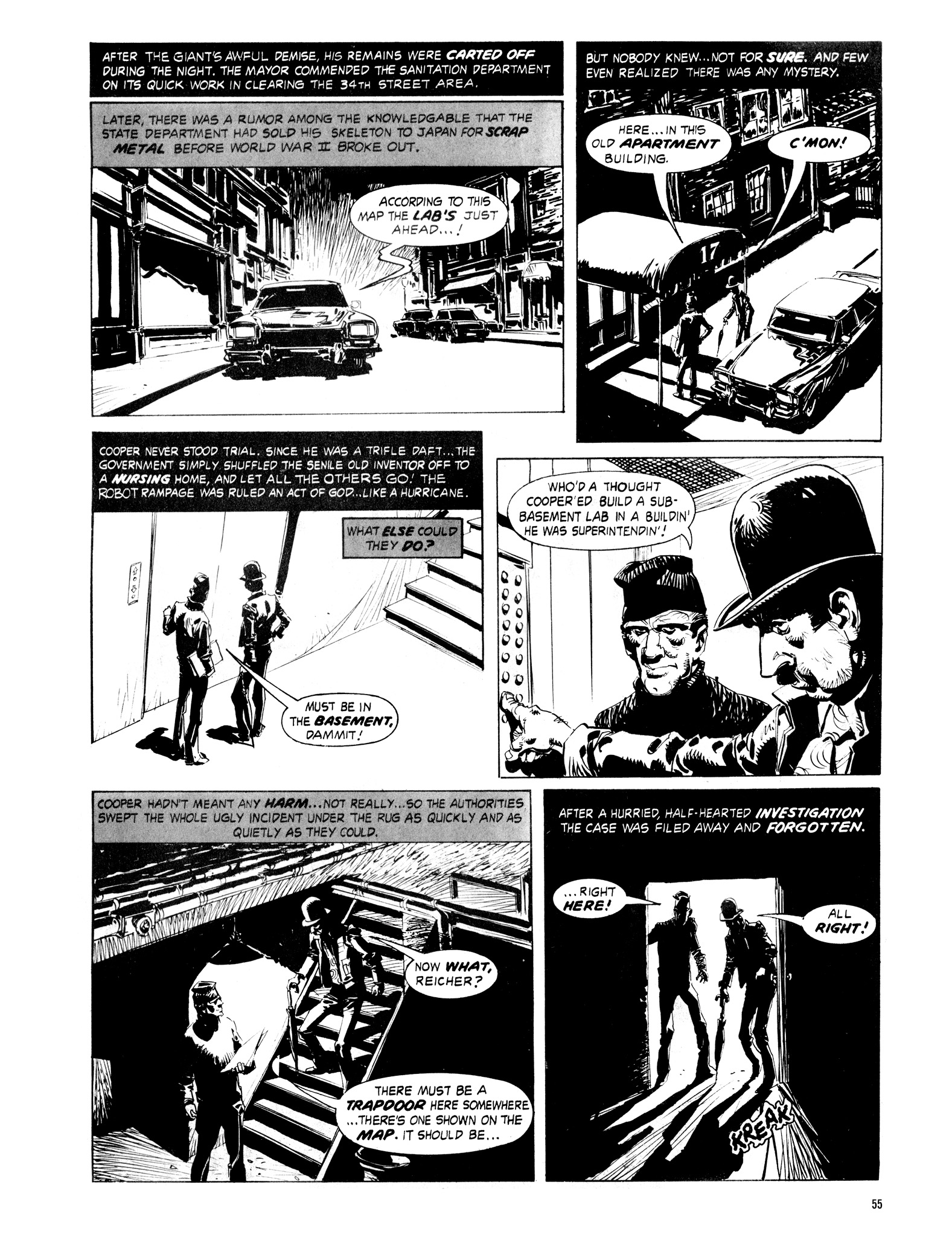 Read online Eerie Archives comic -  Issue # TPB 17 - 56