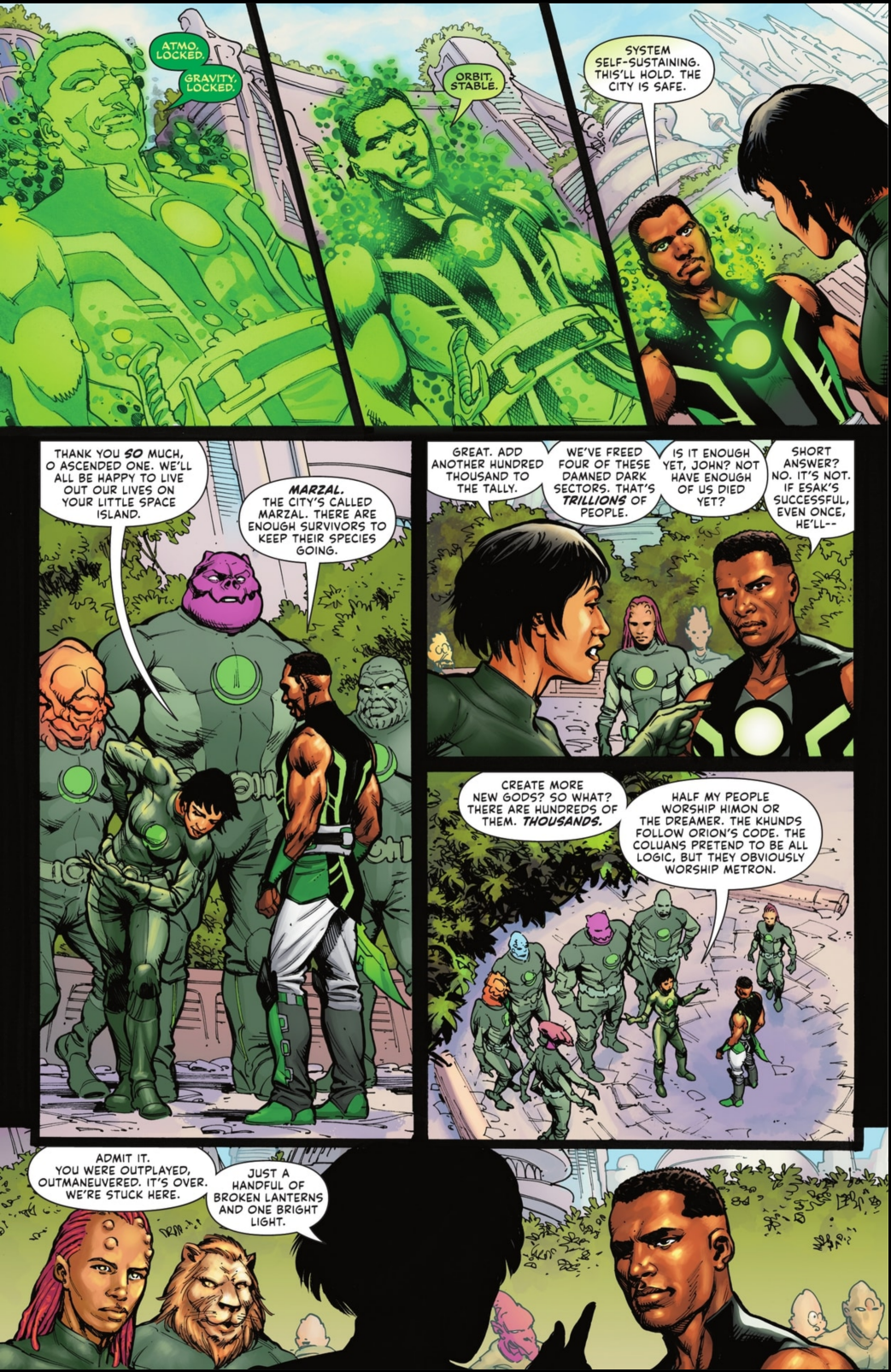 Read online John Stewart: The Emerald Knight comic -  Issue #1 - 13