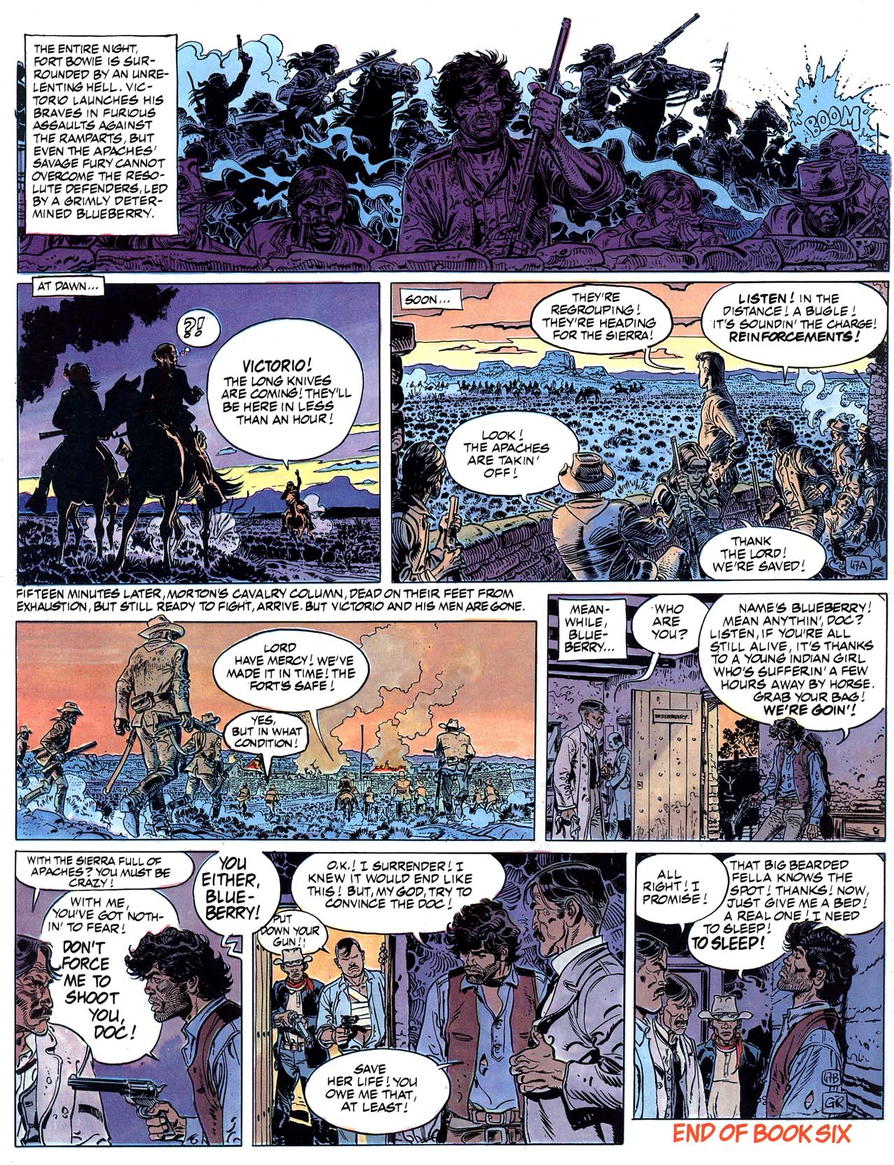 Read online Epic Graphic Novel: Blueberry comic -  Issue #3 - 98