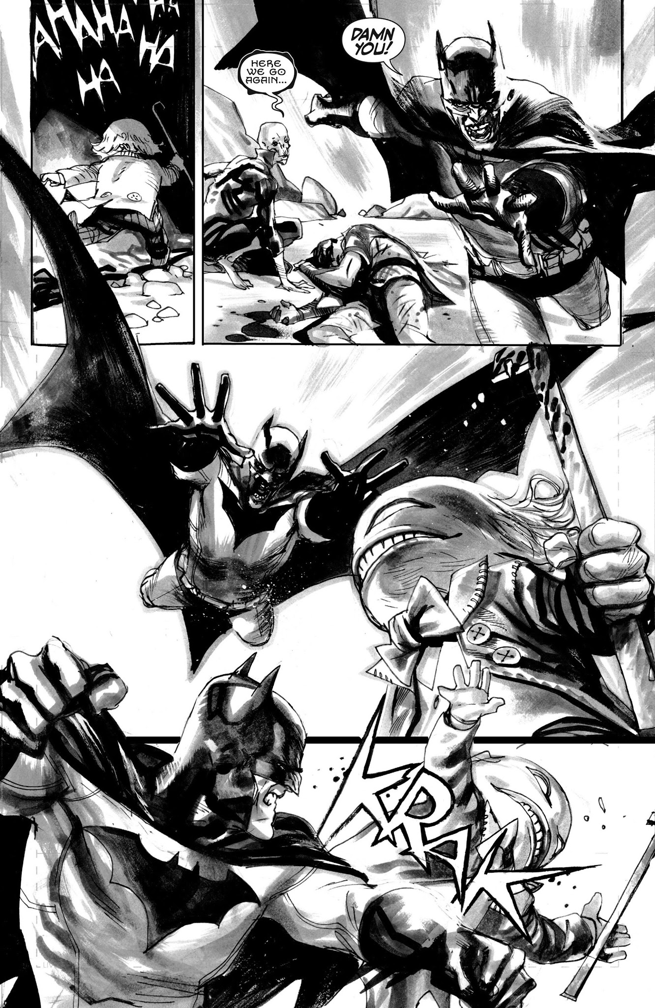 Read online Batman Black and White (2013) comic -  Issue #2 - 25