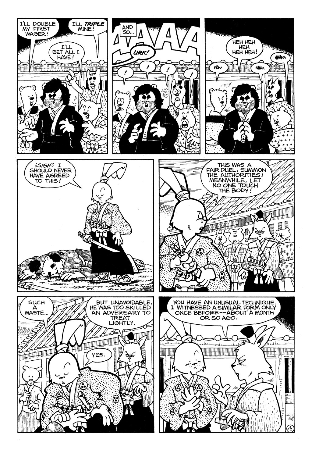 Read online Usagi Yojimbo (1987) comic -  Issue #26 - 6