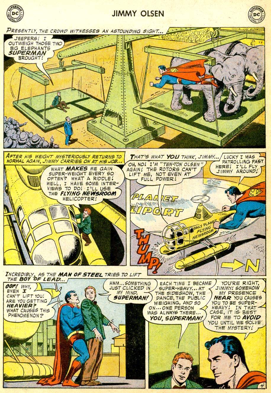 Read online Superman's Pal Jimmy Olsen comic -  Issue #26 - 6