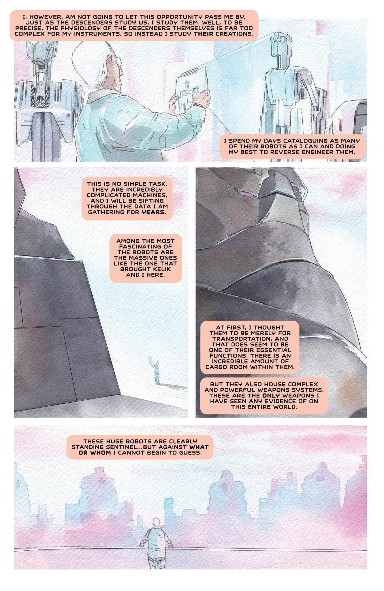 Read online Descender comic -  Issue #28 - 5