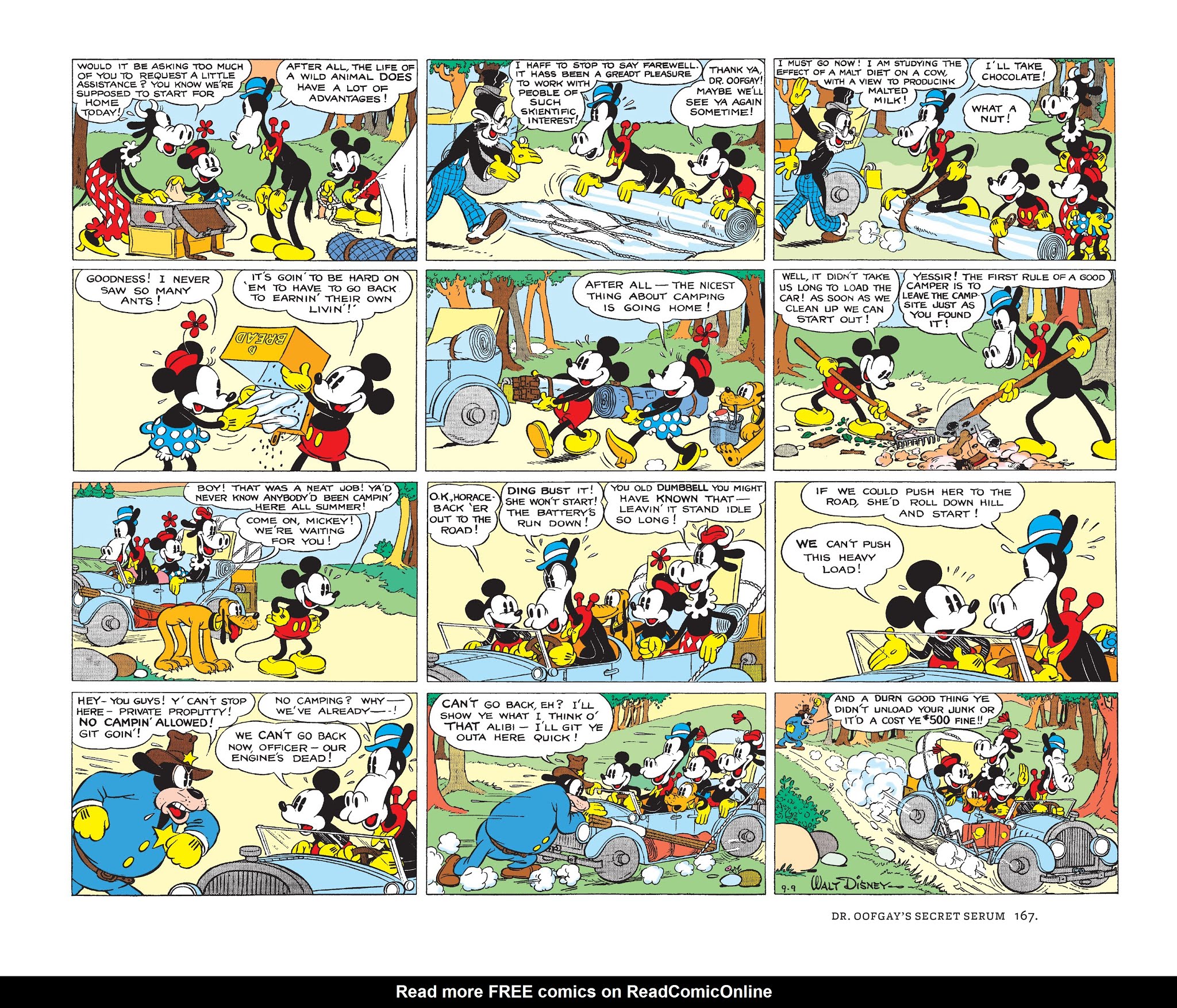 Read online Walt Disney's Mickey Mouse Color Sundays comic -  Issue # TPB 1 (Part 2) - 67