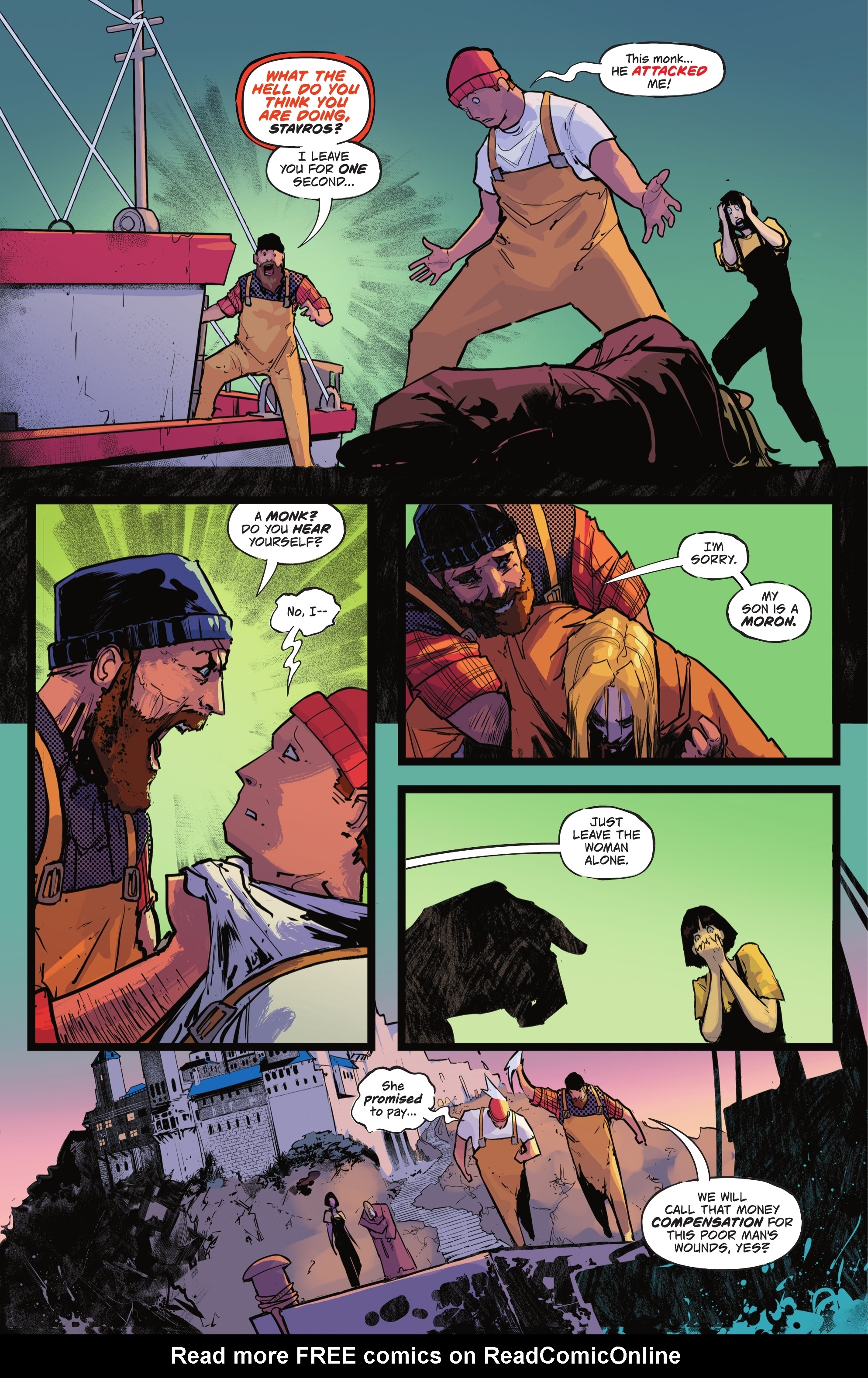 Read online Sword Of Azrael comic -  Issue #1 - 8