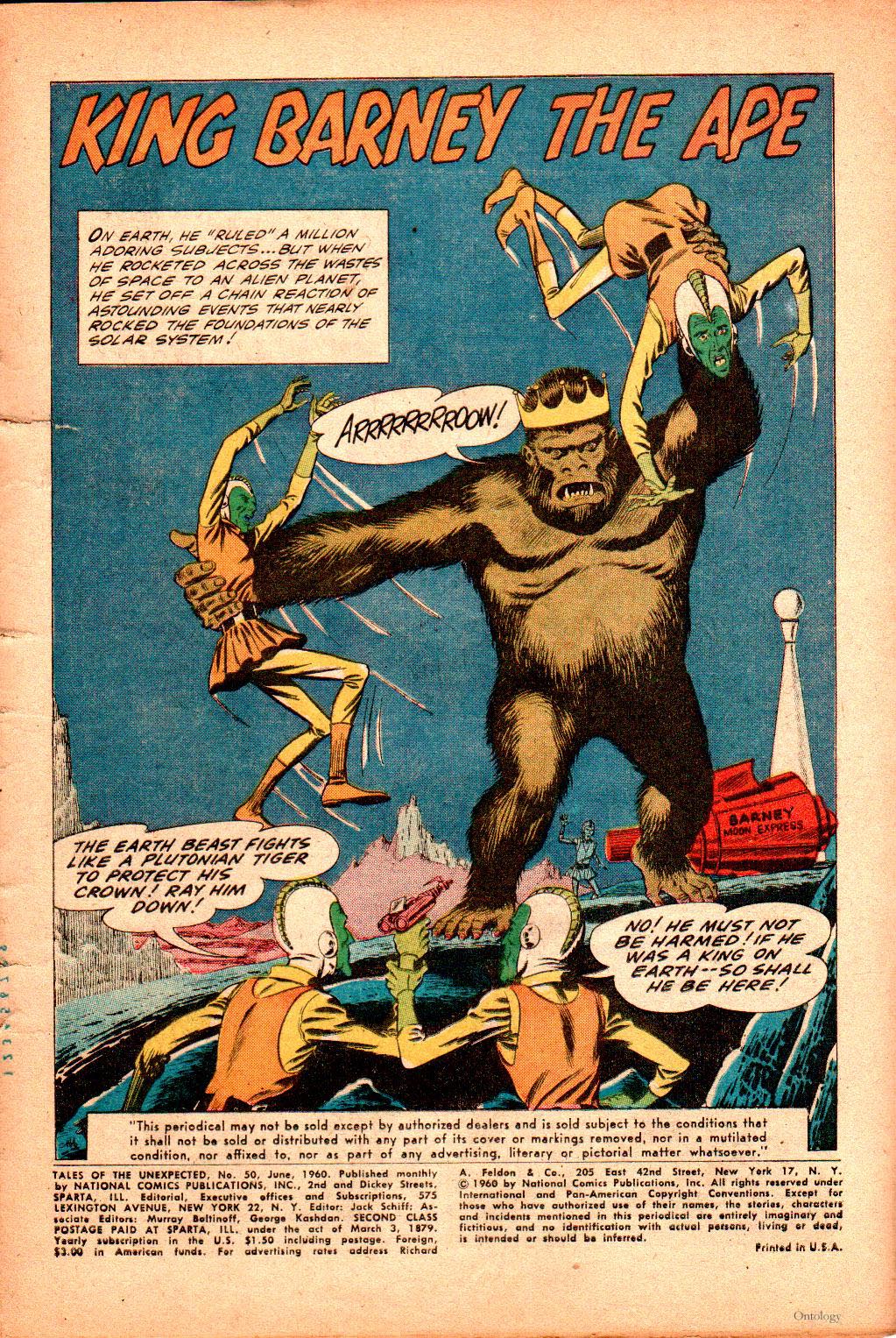 Read online Tales of the Unexpected comic -  Issue #50 - 3