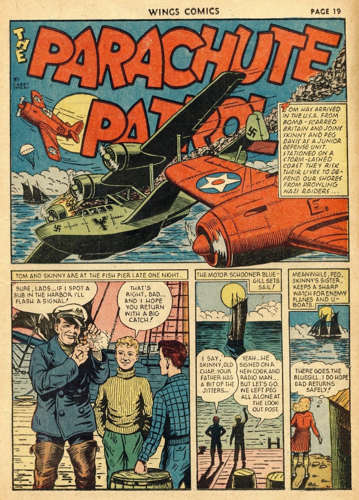 Read online Wings Comics comic -  Issue #22 - 21