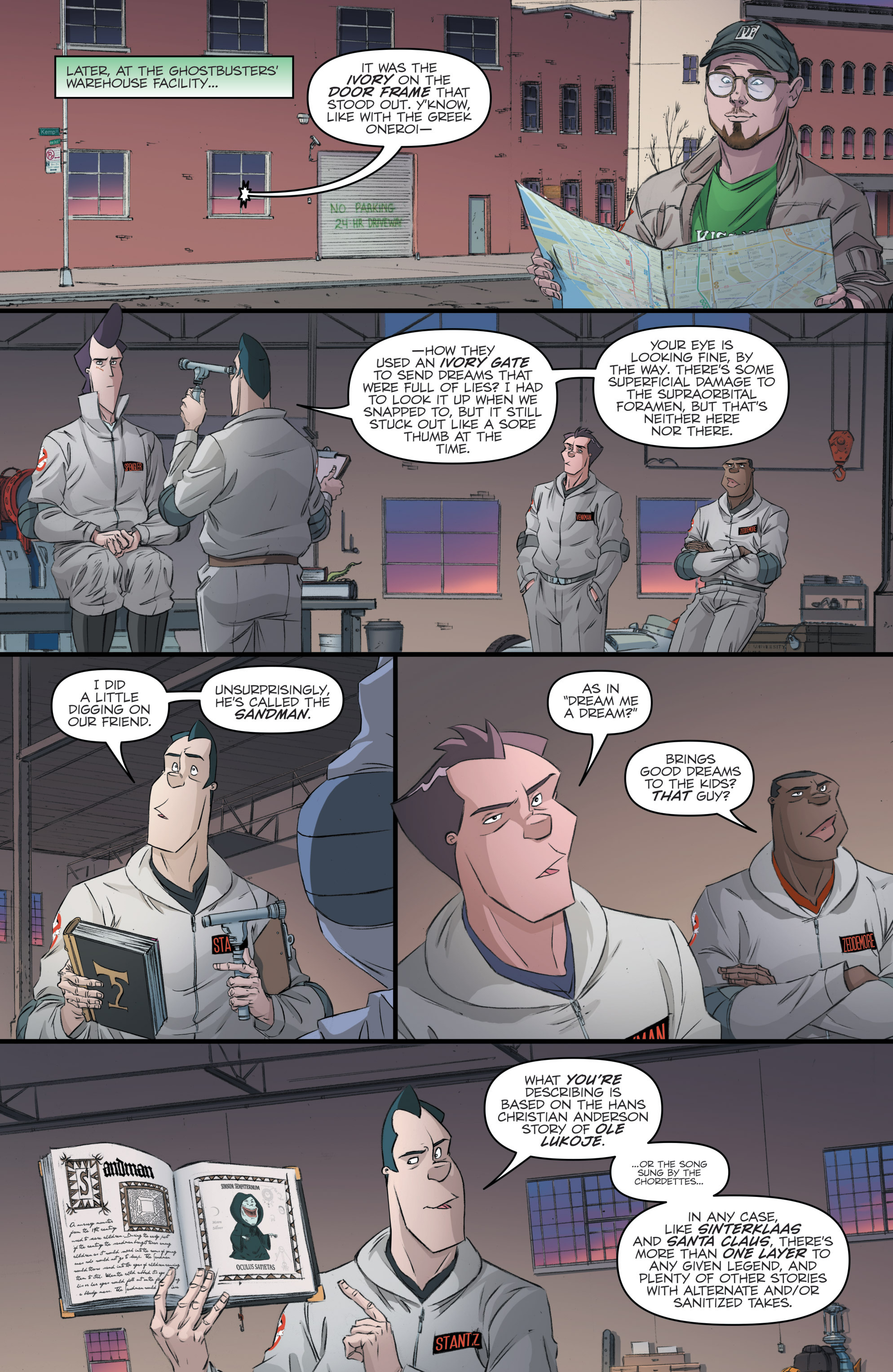 Read online Ghostbusters Annual (2015) comic -  Issue # Annual - 31
