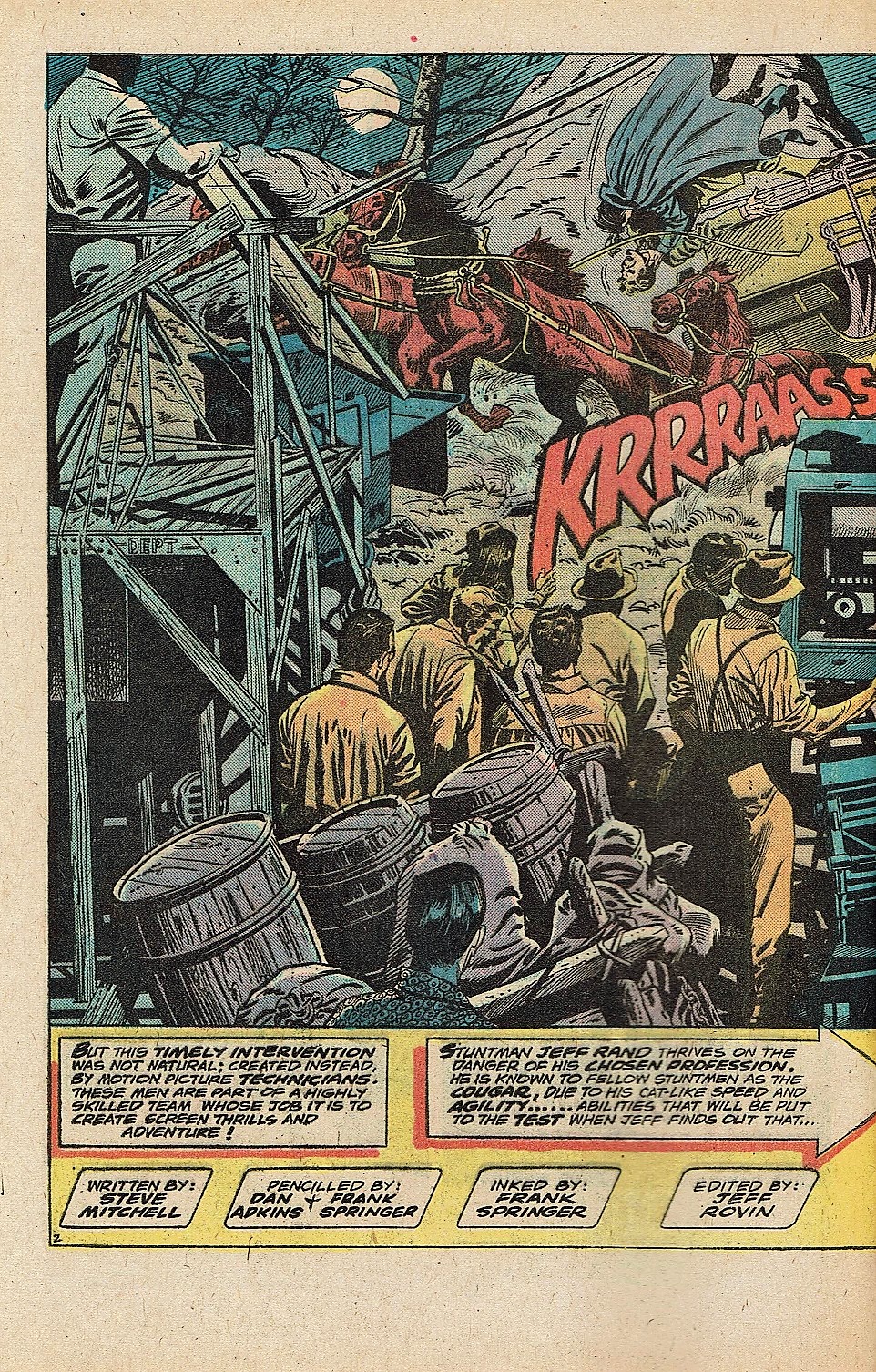 Read online The Cougar comic -  Issue #1 - 4