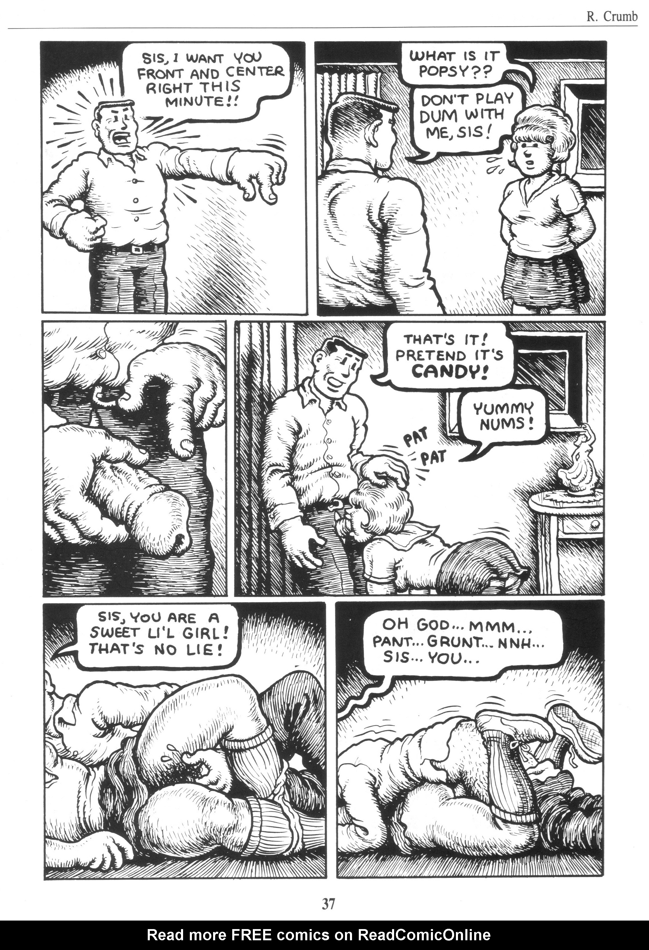 Read online The Complete Crumb Comics comic -  Issue # TPB 6 - 47