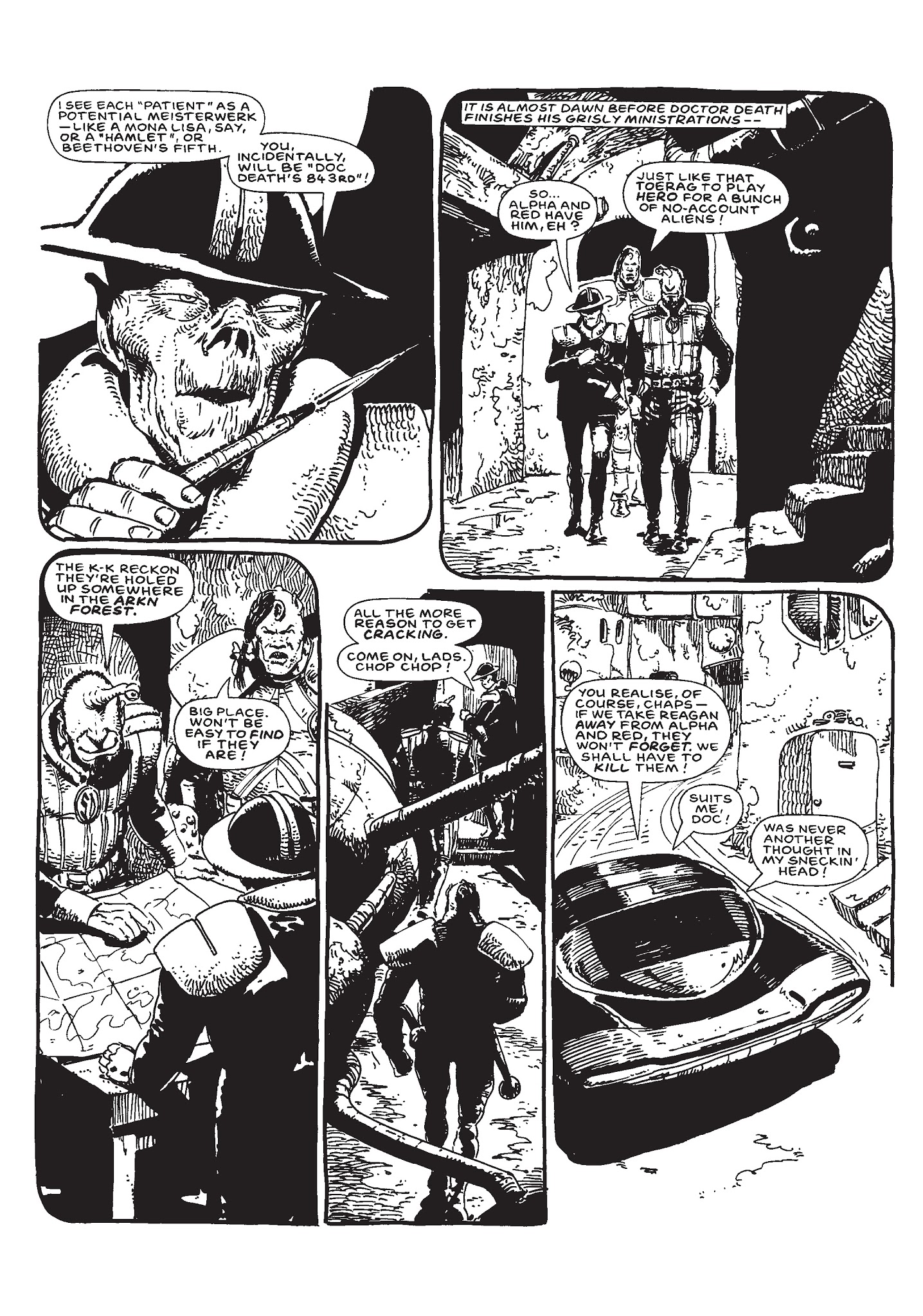 Read online Strontium Dog: Search/Destroy Agency Files comic -  Issue # TPB 4 - 104