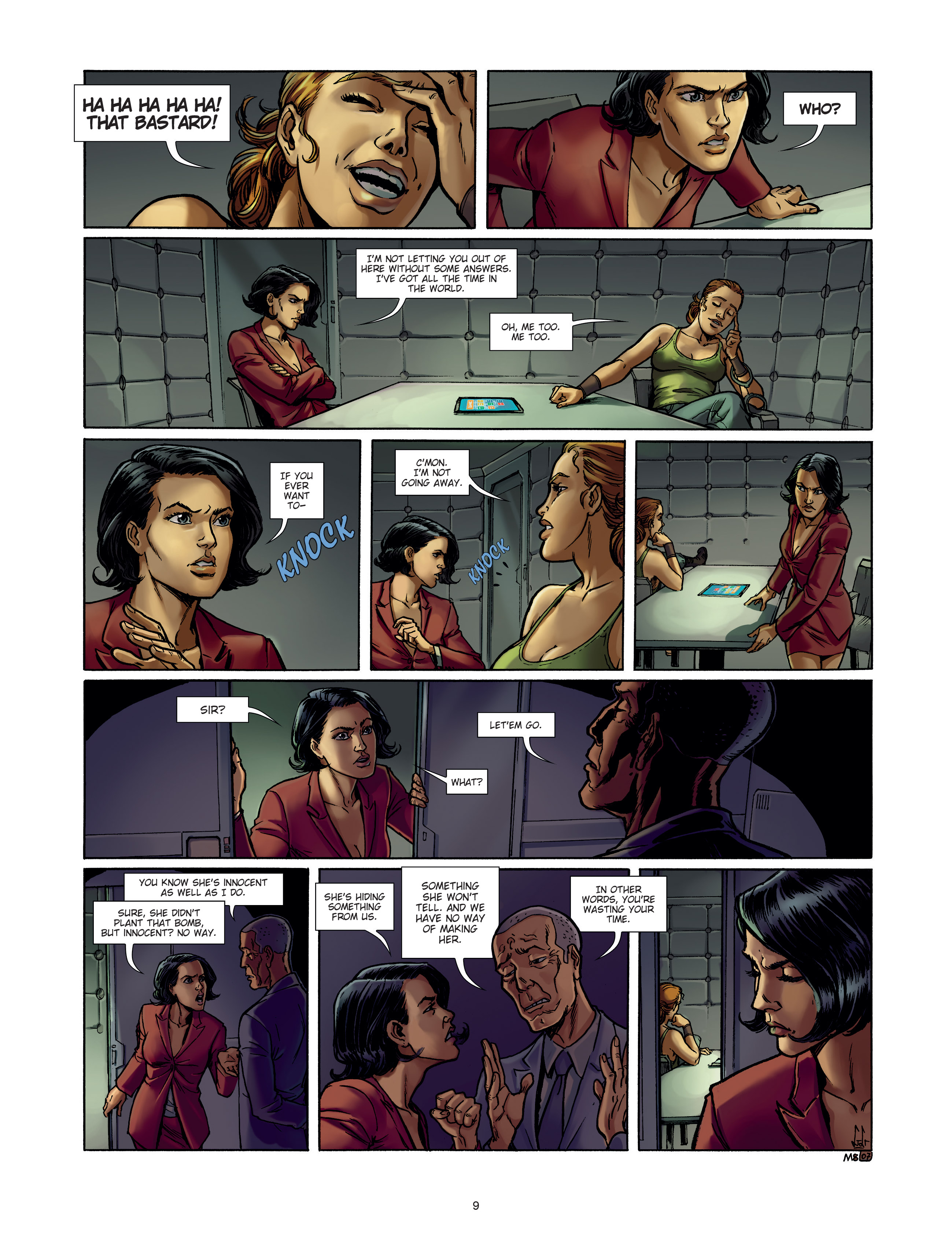 Read online Morea comic -  Issue #8 - 9