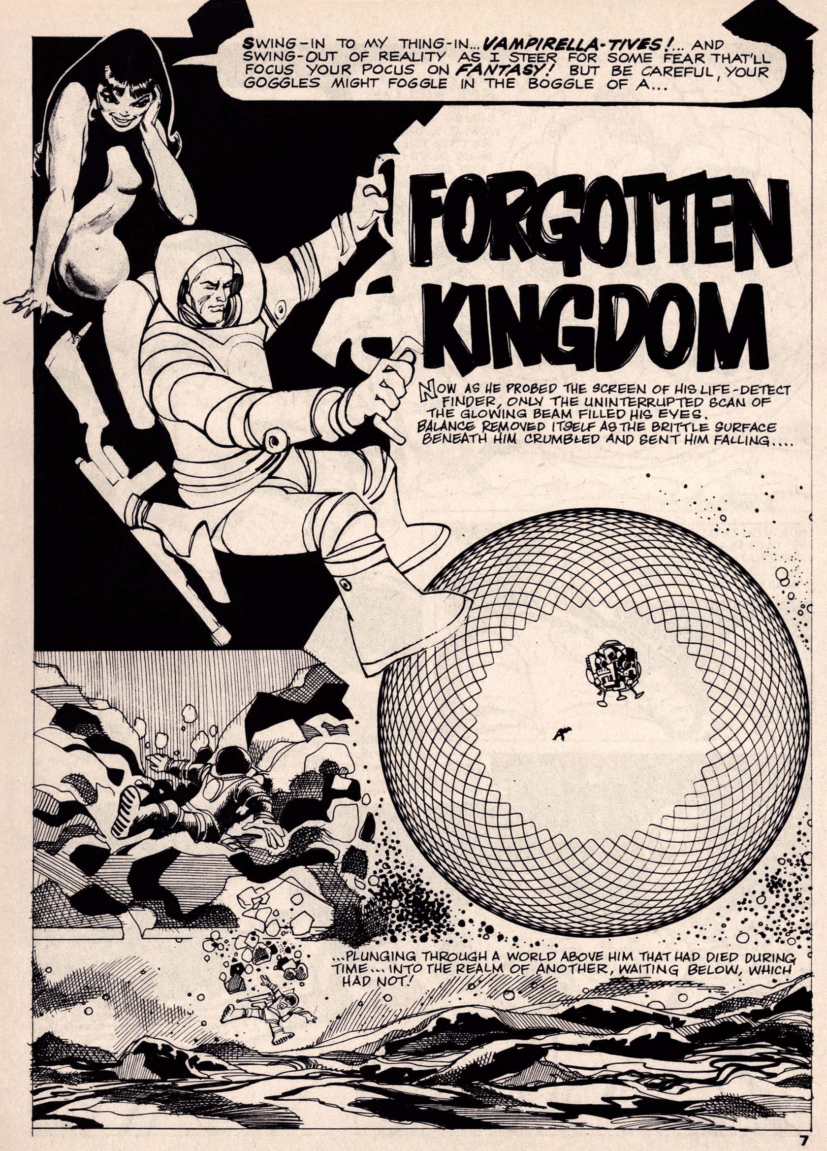 Read online Vampirella (1969) comic -  Issue #4 - 7