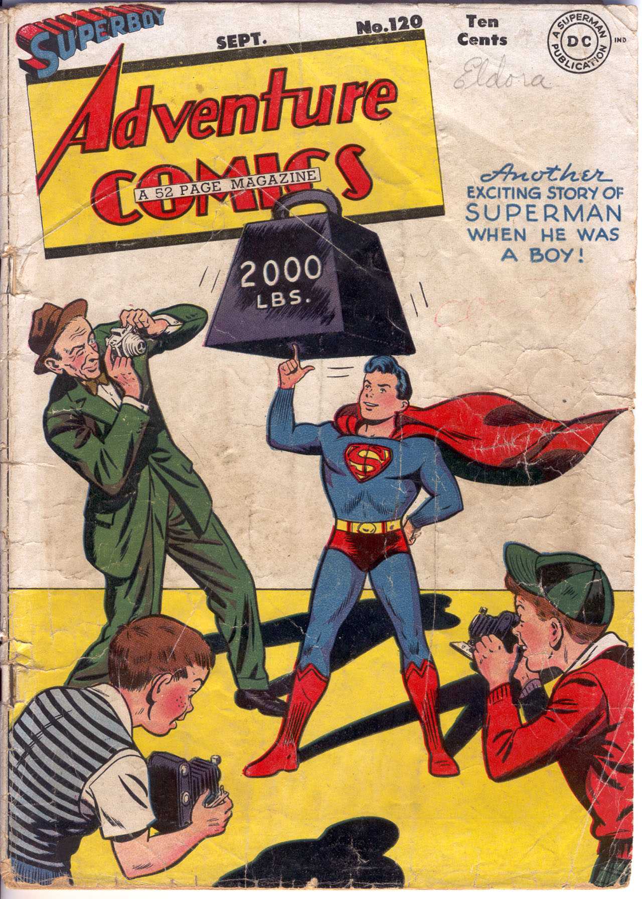 Read online Adventure Comics (1938) comic -  Issue #120 - 1