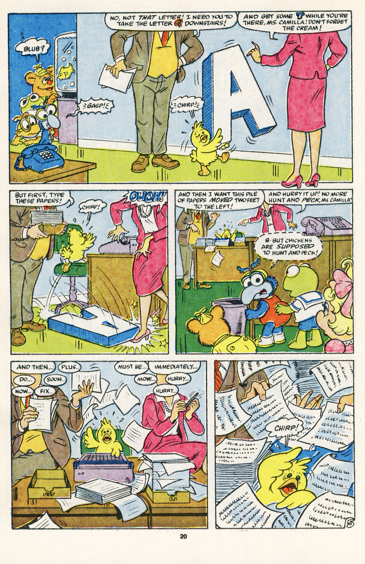 Read online Muppet Babies comic -  Issue #26 - 22