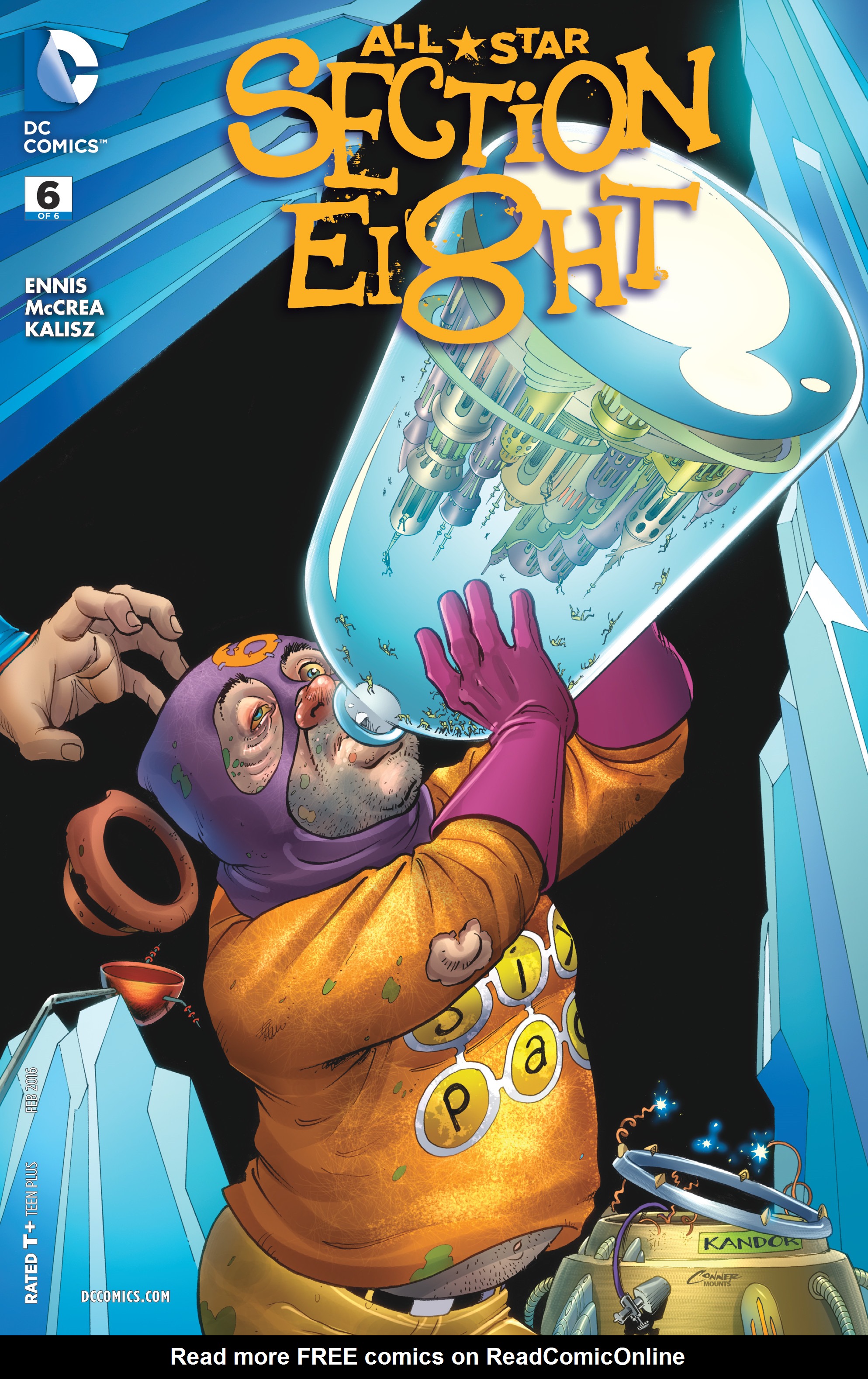 Read online All-Star Section Eight comic -  Issue #6 - 1