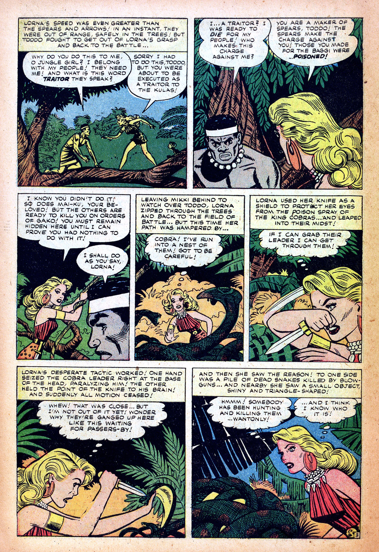 Read online Lorna, The Jungle Girl comic -  Issue #17 - 30