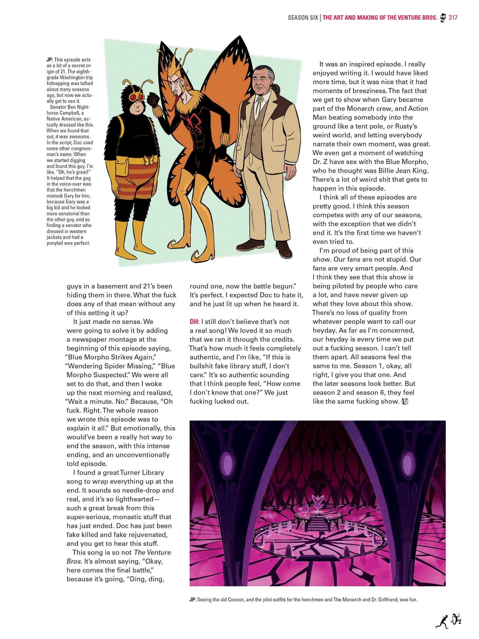 Read online Go Team Venture!: The Art and Making of The Venture Bros. comic -  Issue # TPB (Part 4) - 16