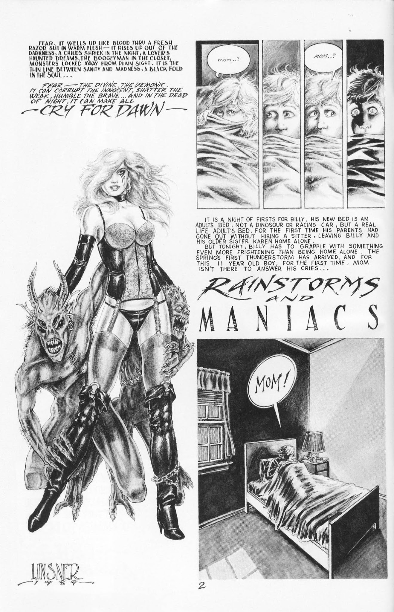 Read online Cry for Dawn comic -  Issue #1 - 4