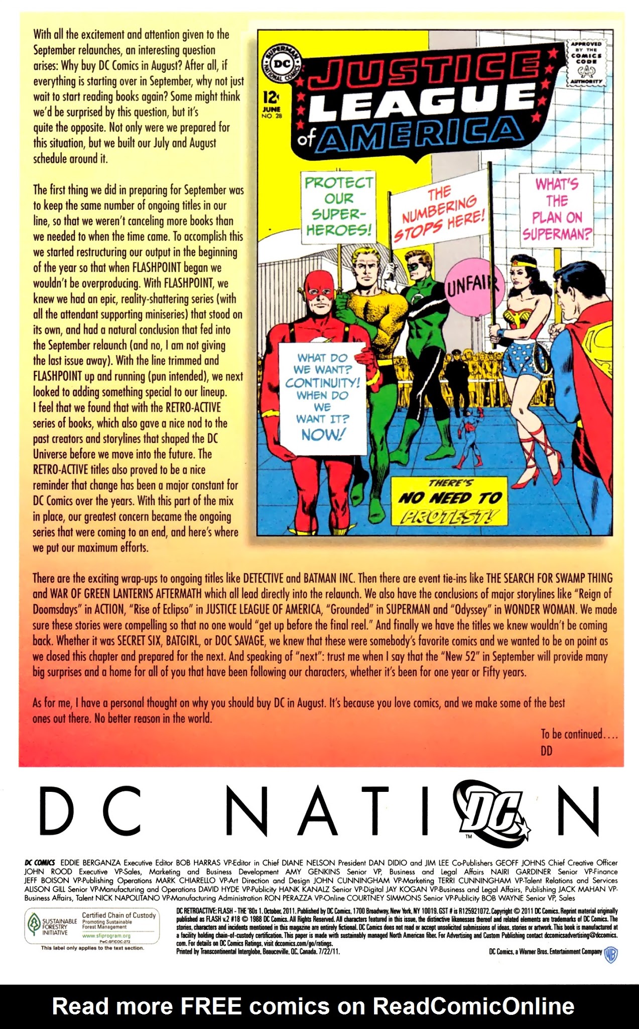 Read online DC Retroactive: Flash - The '80s comic -  Issue # Full - 50