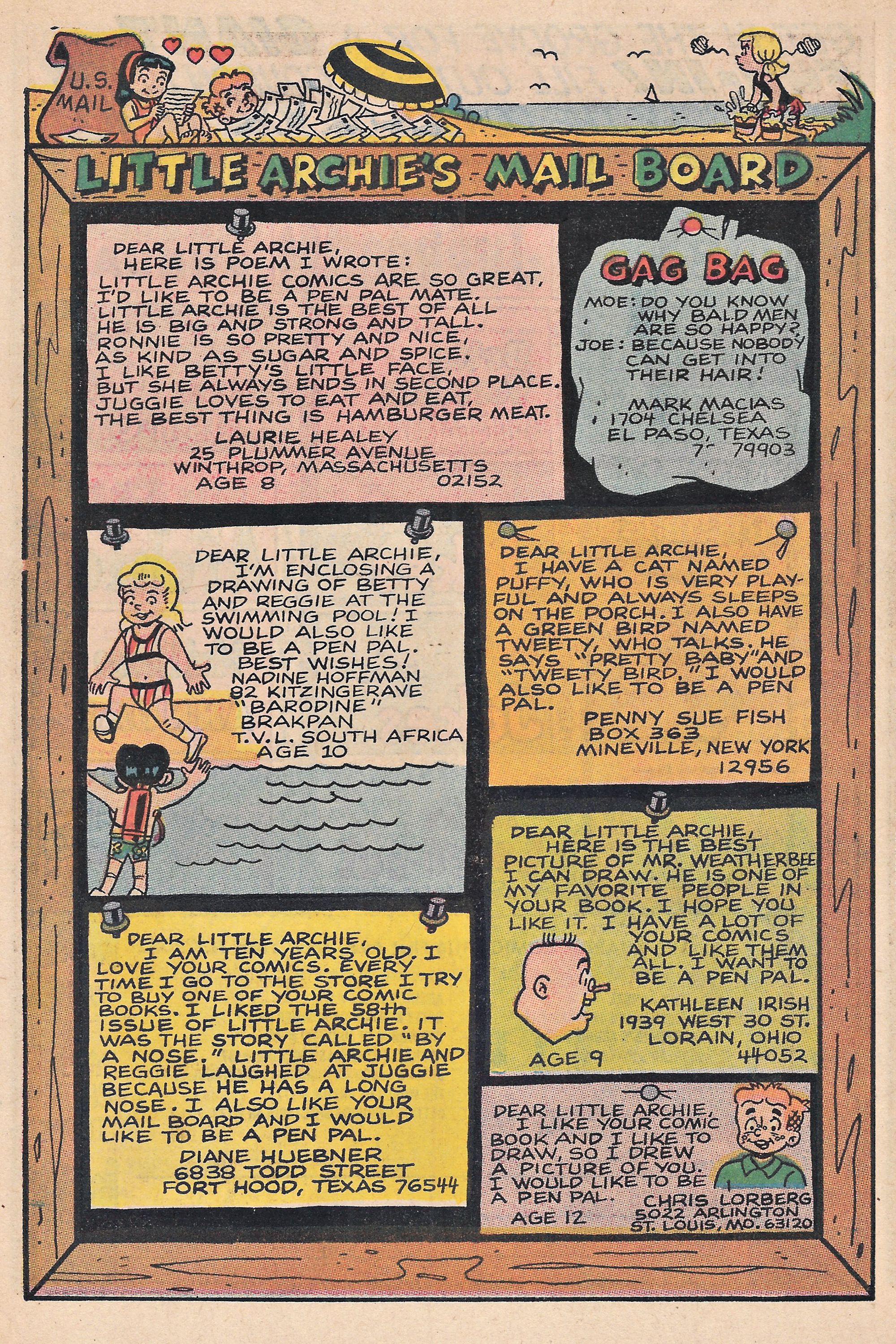 Read online The Adventures of Little Archie comic -  Issue #61 - 32