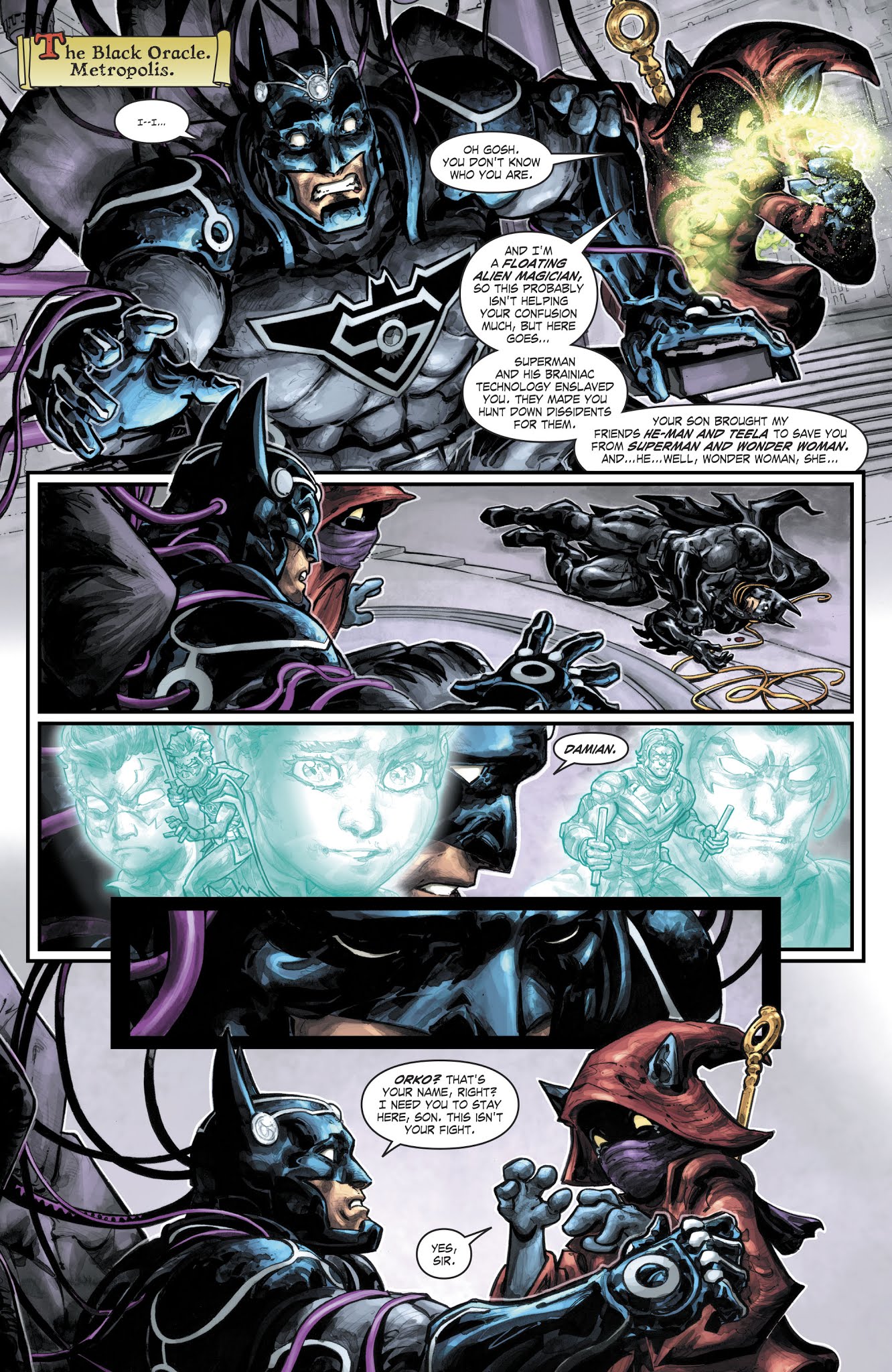Read online Injustice Vs. Masters of the Universe comic -  Issue #4 - 3