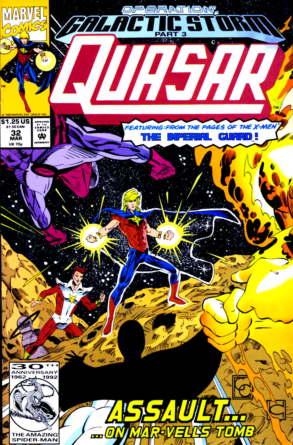 Read online Quasar comic -  Issue #32 - 1